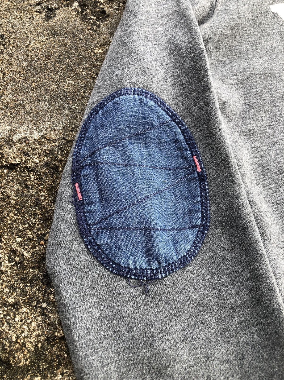 Japanese Brand USALL Double Layer Sweatshirt Denim Lovely Poem You and Me 🩷 Size M / US 6-8 / IT 42-44 - 19 Thumbnail