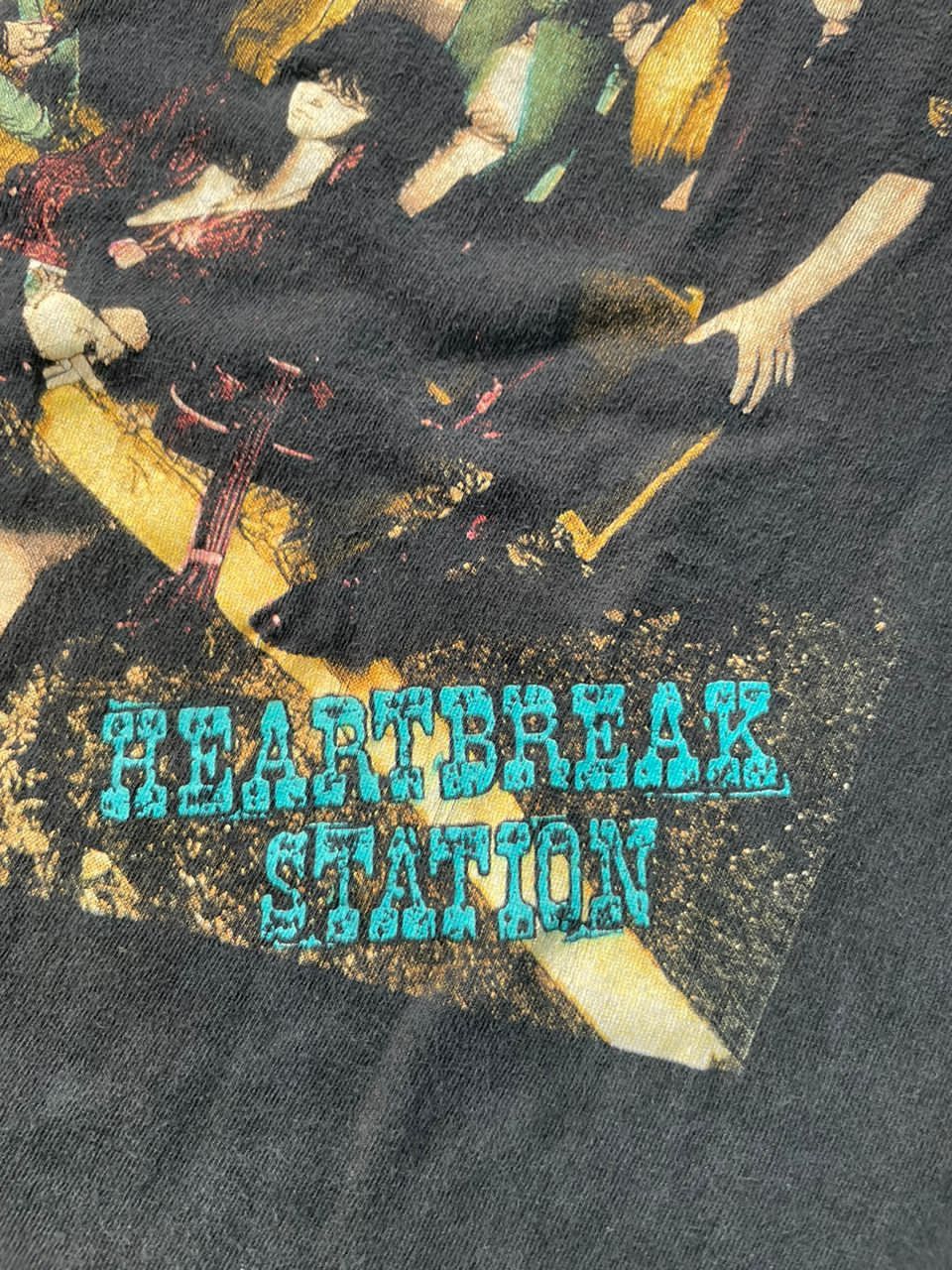 Band Tees Vintage 90s Cinderella 'Heart Break Station' Tour Band Tees Size US XL / EU 56 / 4 - 6 Thumbnail