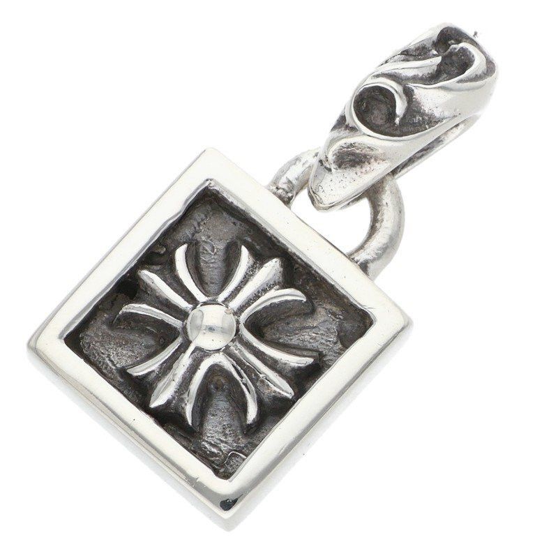 Chrome Hearts Chrome Hearts Framed CH Plus Ruby Pendant | Grailed