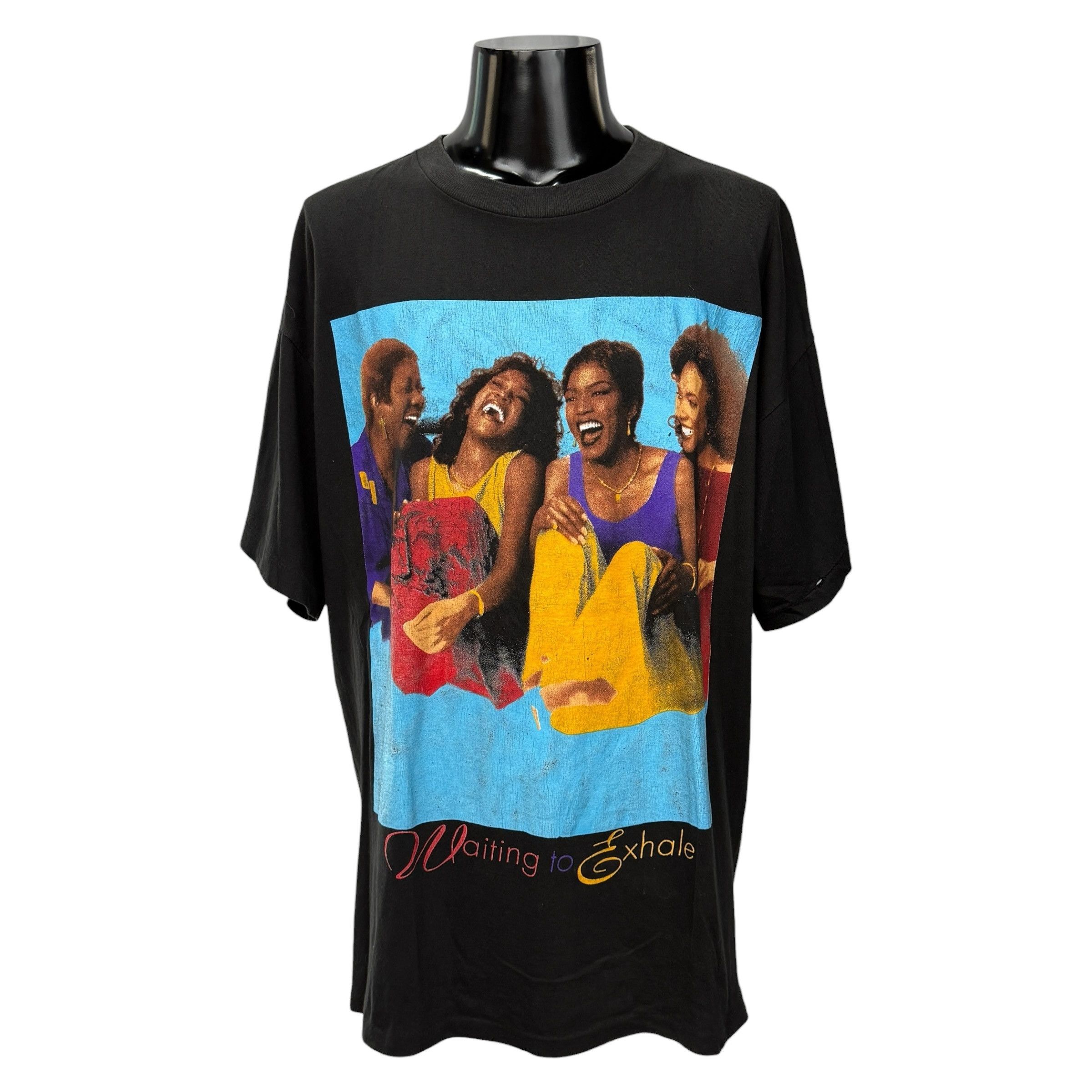 Rap Tees × Vintage Rare Vintage 90s Waiting to Exhale Whitney