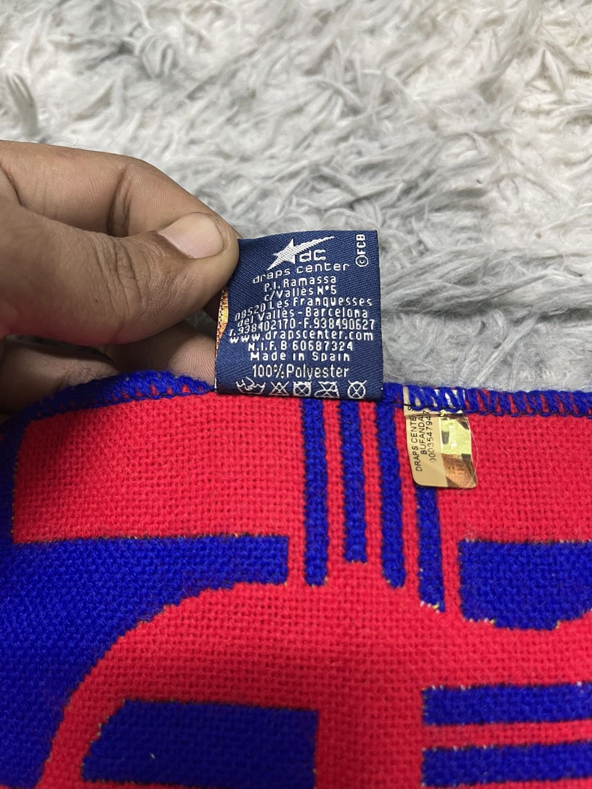 Other 90s FC BARCELONA MAFLA MADE IN SPAIN Size ONE SIZE - 9 Thumbnail