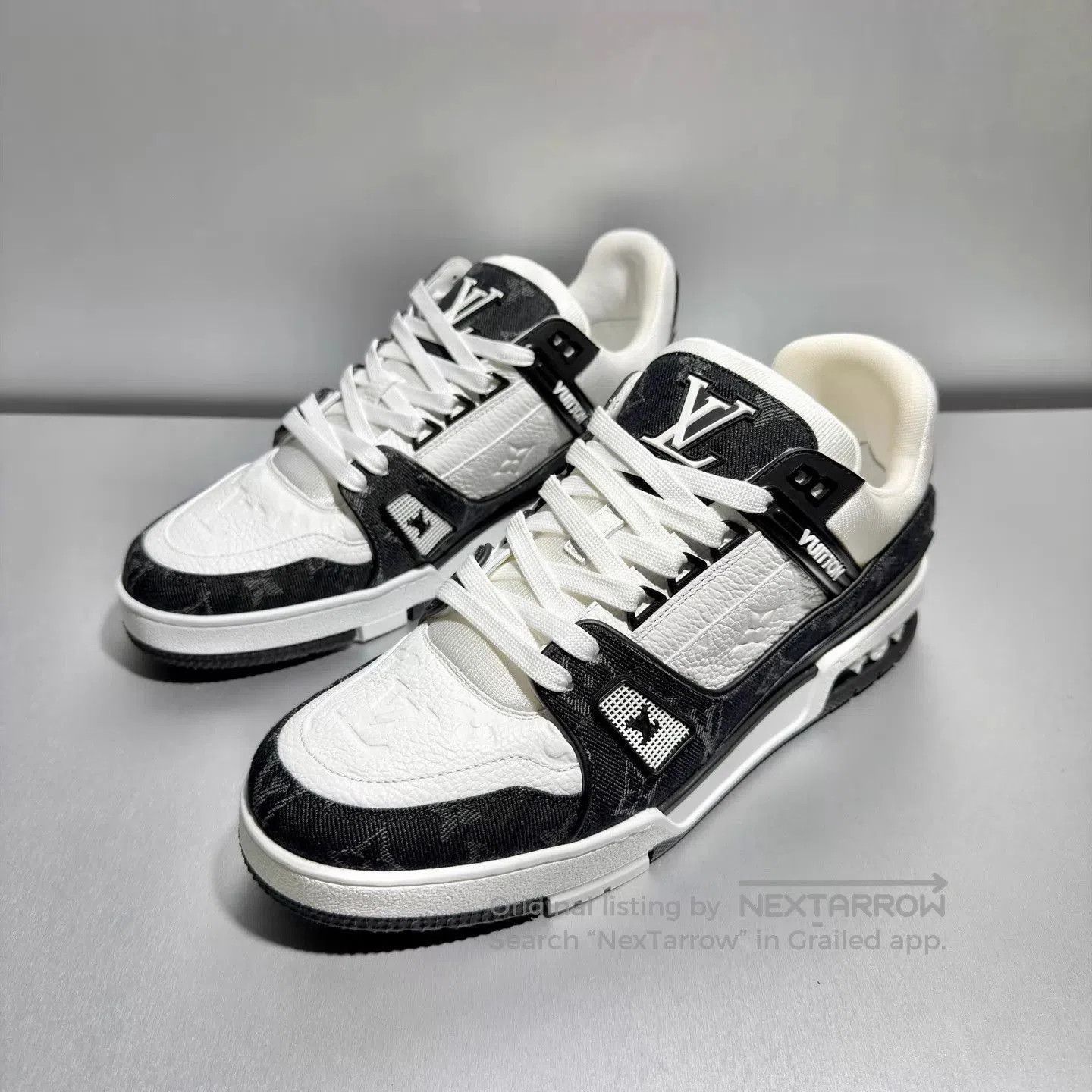 Louis Vuitton Multi Color Lowtop Sneakers Size 9. Size US 9 / EU 42 - 1 Thumbnail