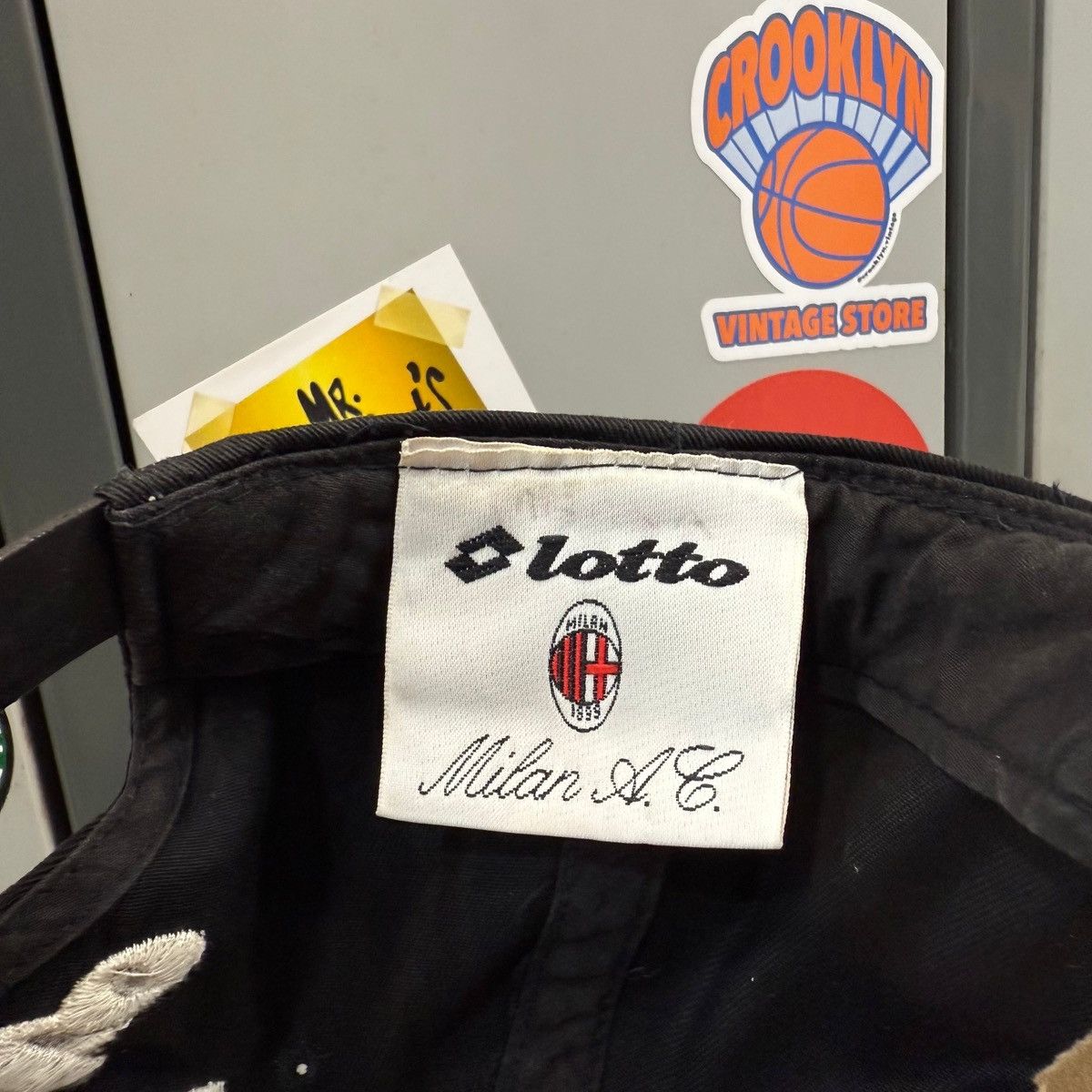 Lotto Sport Vintage AC Milan Early 90’s Lotto Cap Hat Snapback Size ONE SIZE - 8 Thumbnail