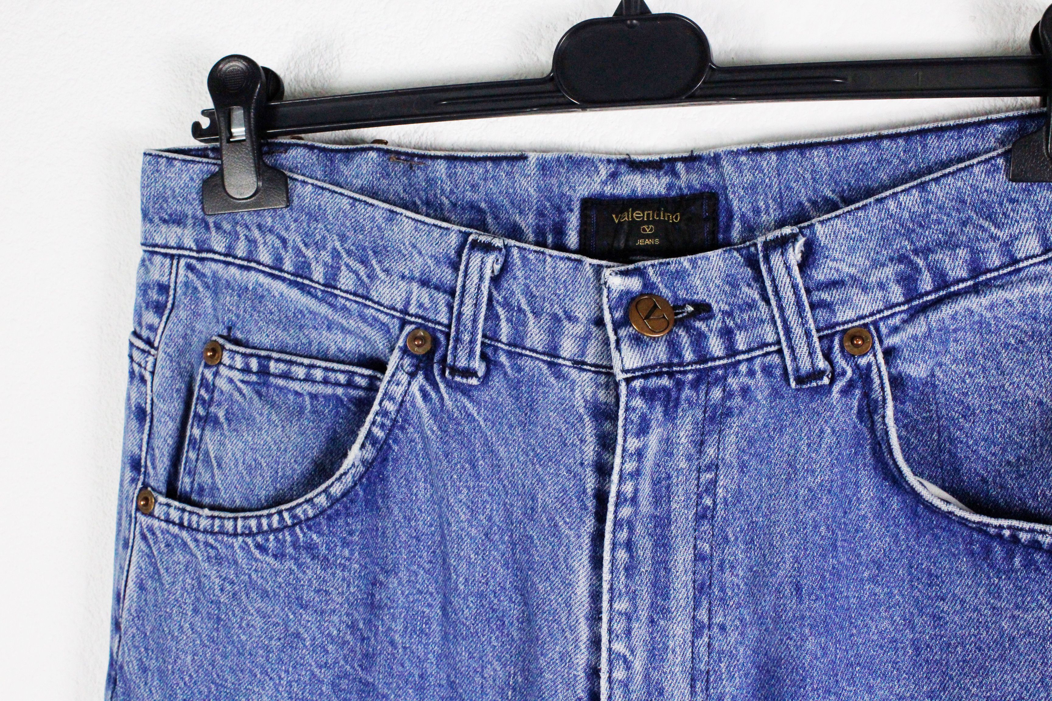 Giovanni Valentino Vintage Valentino Denim Wash Jeans Pants 34 Size US 34 / EU 50 - 4 Thumbnail