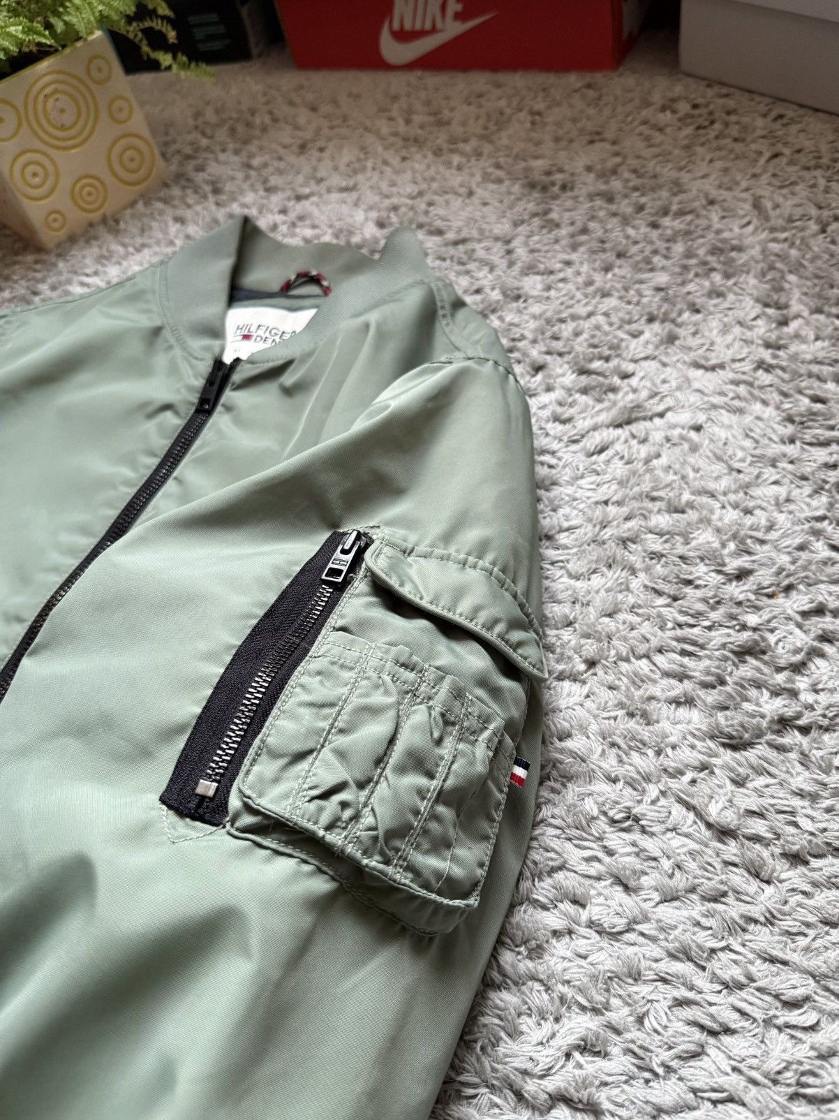 Tommy Hilfiger 00s Vintage Tommy Hilfiger An American Original Bomber Size US L / EU 52-54 / 3 - 4 Thumbnail