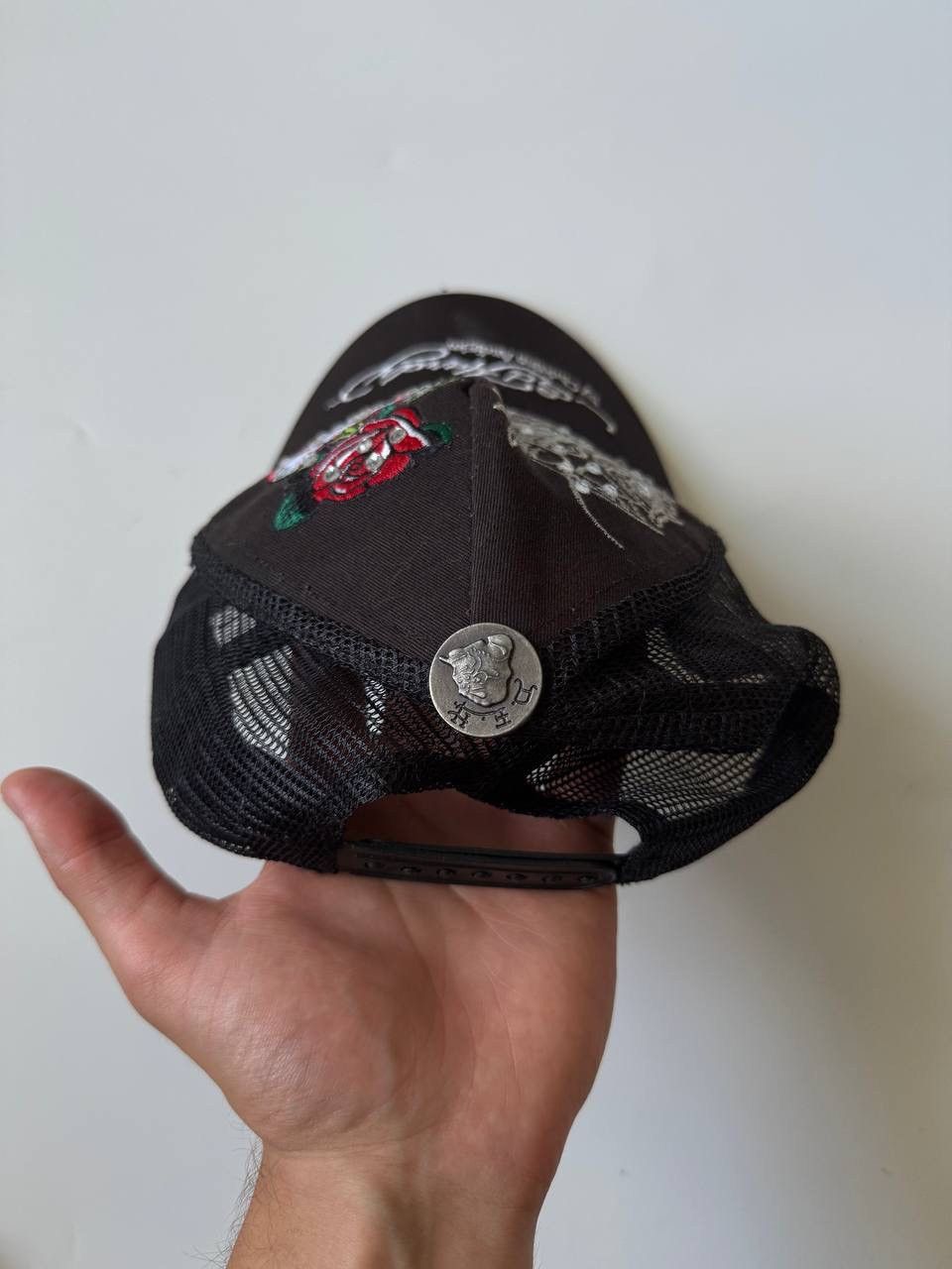 Ed Hardy Big logo Cap Don Ed Hardy by Christian Audigier OS Size ONE SIZE - 3 Thumbnail