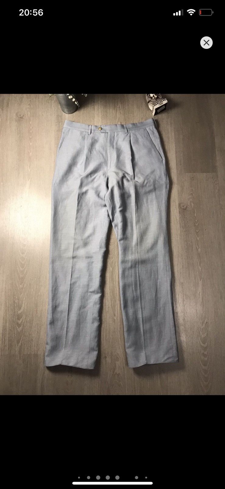 Givenchy Givenchy Gentleman Lana Lino luxury suit Size 50R - 16 Thumbnail