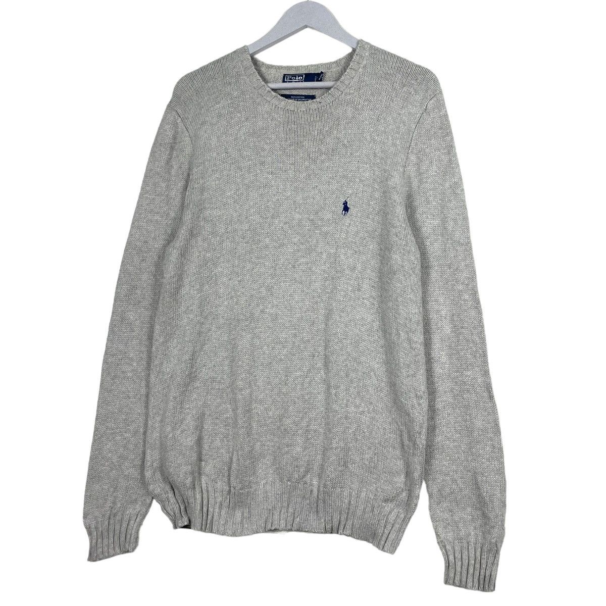Aran Isles Knitwear × Polo Ralph Lauren × Ralph Lauren 💥POLO RALPH LAUREN CREWNECK KNIT JUMPER PULLOVER Size US M / EU 48-50 / 2 - 2 Thumbnail