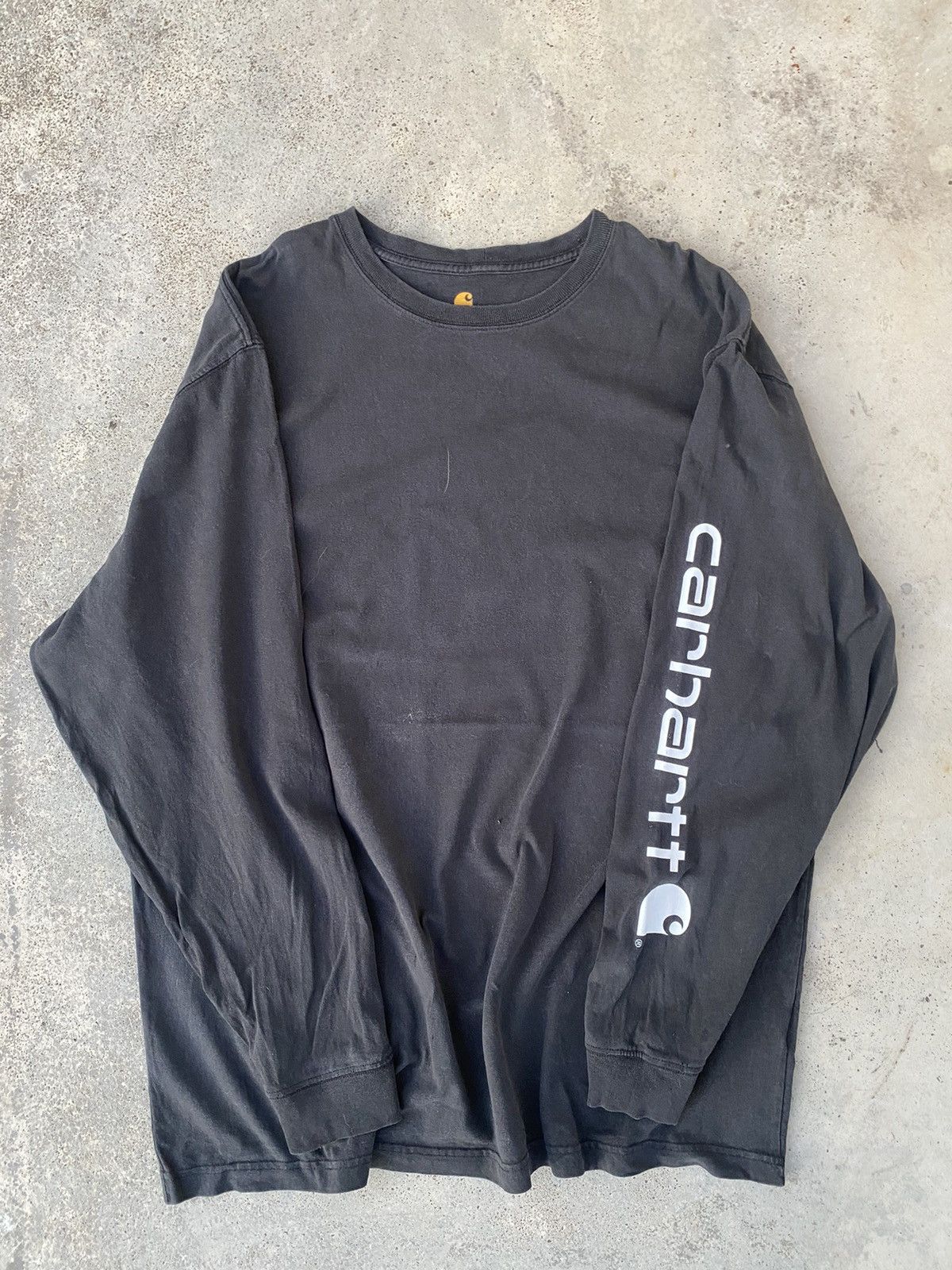 Carhartt 2000s Sun Faded Carhartt Long Sleeve T-Shirt Size US XL / EU 56 / 4 - 1 Thumbnail