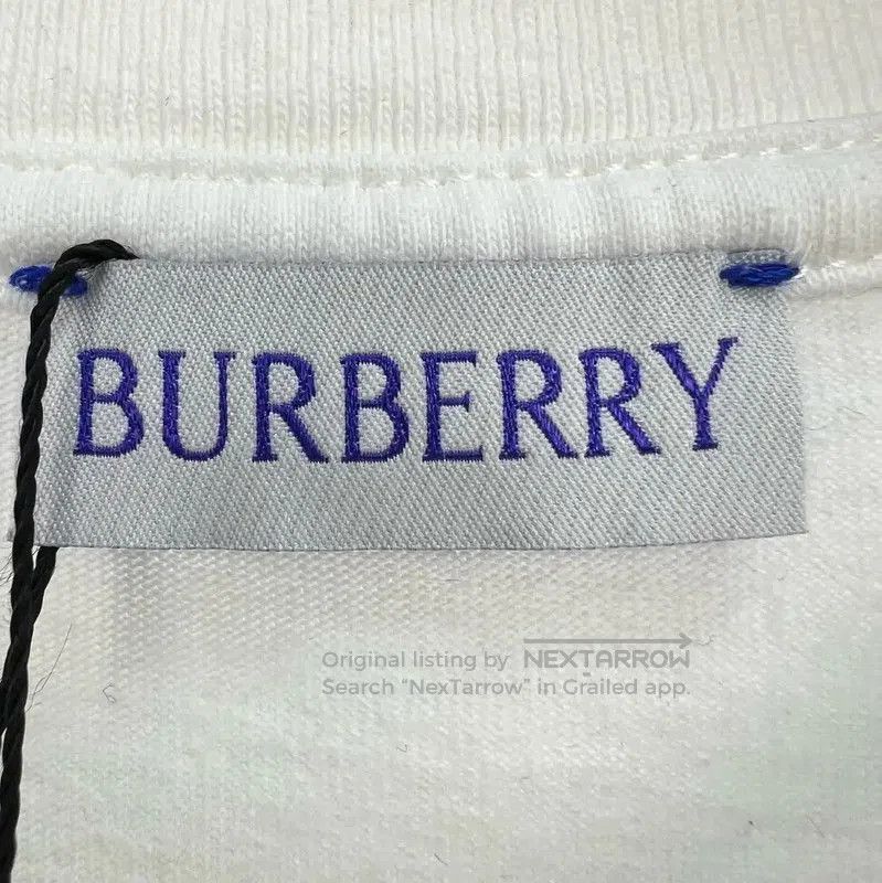 Burberry Burberry Embroidered Logo Short Sleeve T. Size US S / EU 44-46 / 1 - 6 Thumbnail