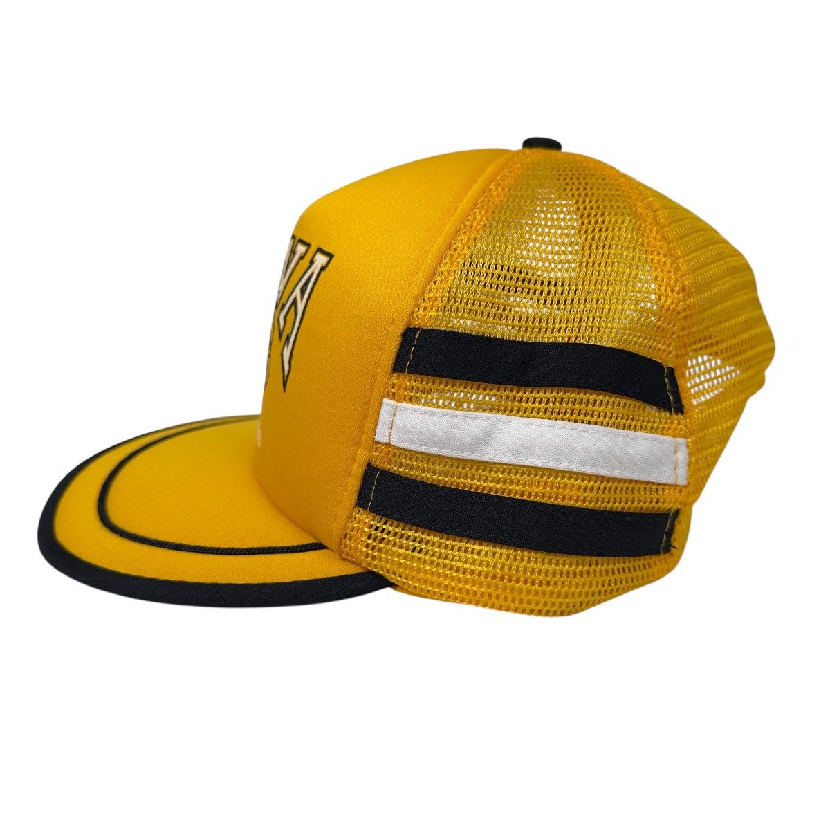 Vintage Vintage 3 STRIPE Trucker Snapback University Iowa Hawkeyes Size ONE SIZE - 2 Thumbnail