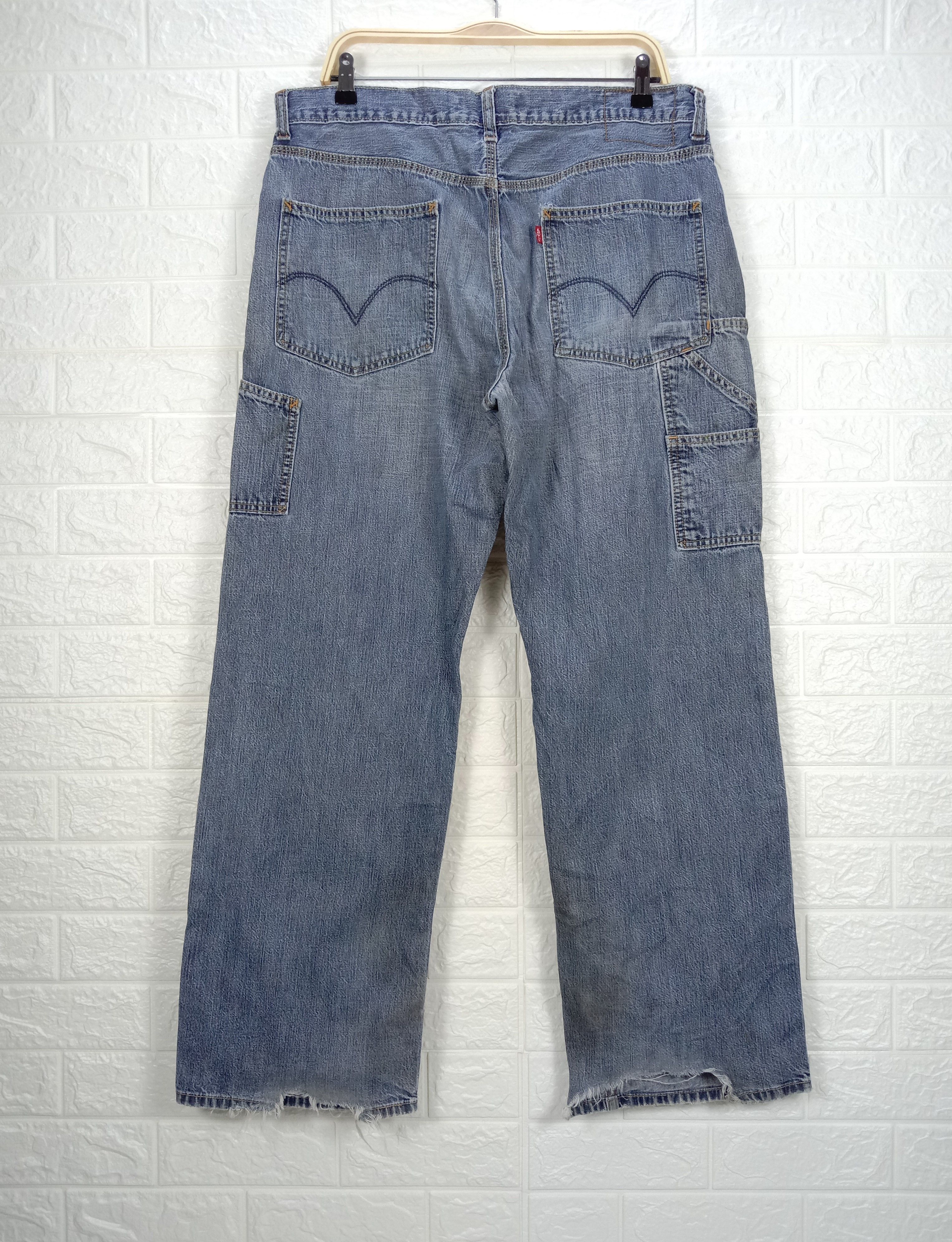 Levi's Vintage Levi's Carpenter Loose Straight Jeans Size US 34 / EU 50 - 5 Thumbnail
