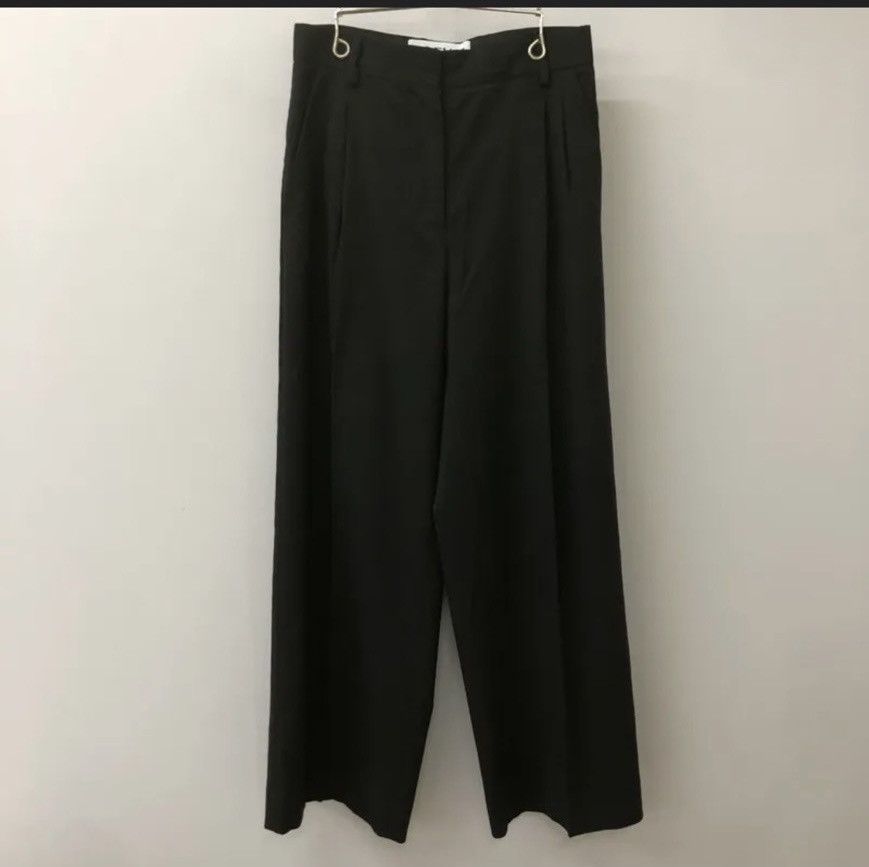 Loewe Loewe Black Slacks Trousers Size S/M Size US 42 / EU 58 - 1 Preview