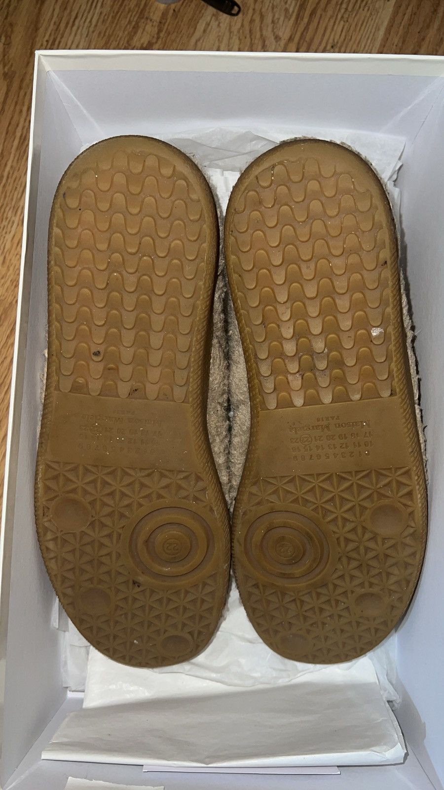 Maison Margiela AW21 Maison Margiela Shearling Fur GAT Sneaker Size US 10 / EU 43 - 6 Thumbnail