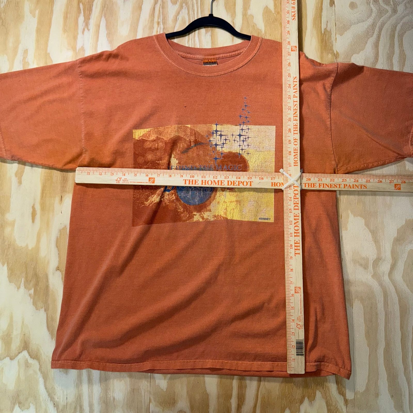 Disney Vintage Y2K Disneyland behind the magic 50 years 00s t-shirt Size US XL / EU 56 / 4 - 4 Thumbnail