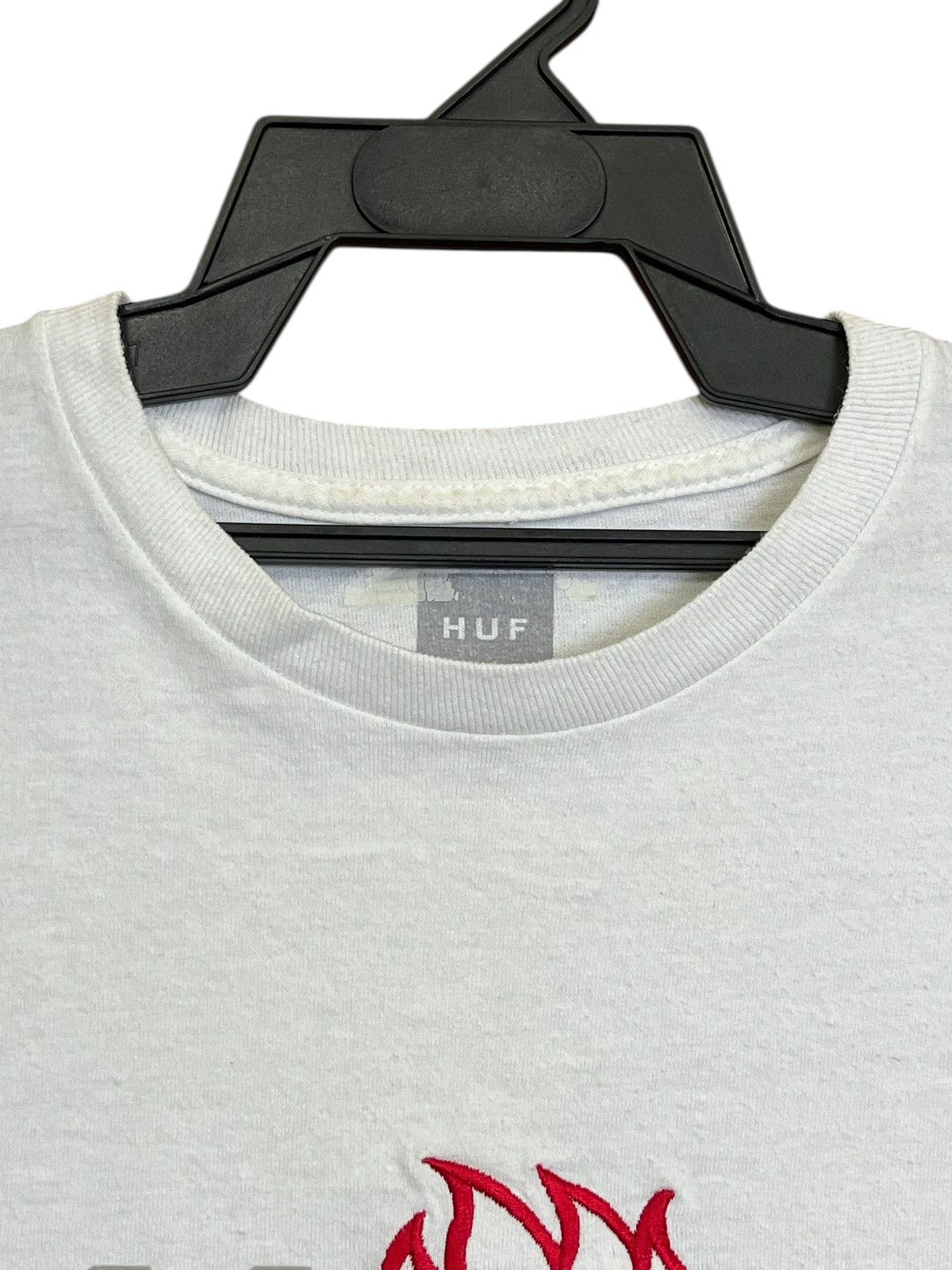 Fuck The Population × Huf HUF skateboard embroidery logo tee shirt Size US S / EU 44-46 / 1 - 5 Thumbnail