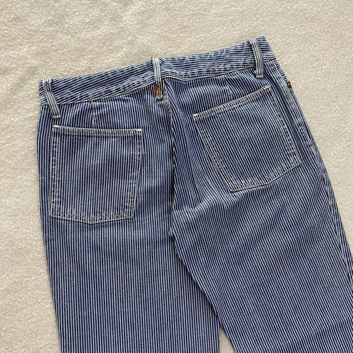 45rpm × If Six Was Nine × Japanese Brand Vintage 45rpm Wide Leg Flared Jeans Hickory w27 Size 27" / US 4 / IT 40 - 6 Thumbnail