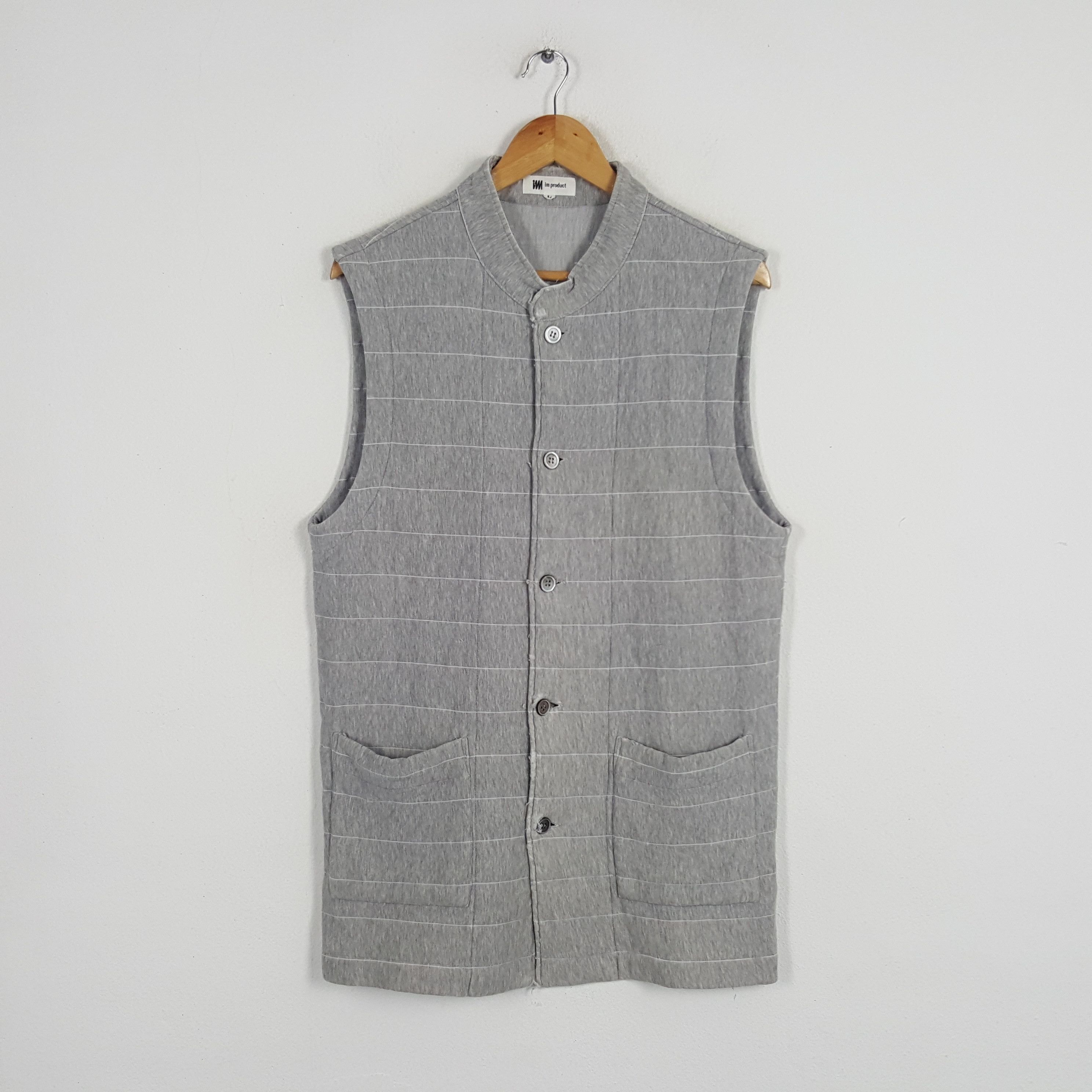 Issey Miyake × Japanese Brand × Vintage Vintage IM Product by Issey Miyake Japanese Designer Vest Size US M / EU 48-50 / 2 - 1 Thumbnail