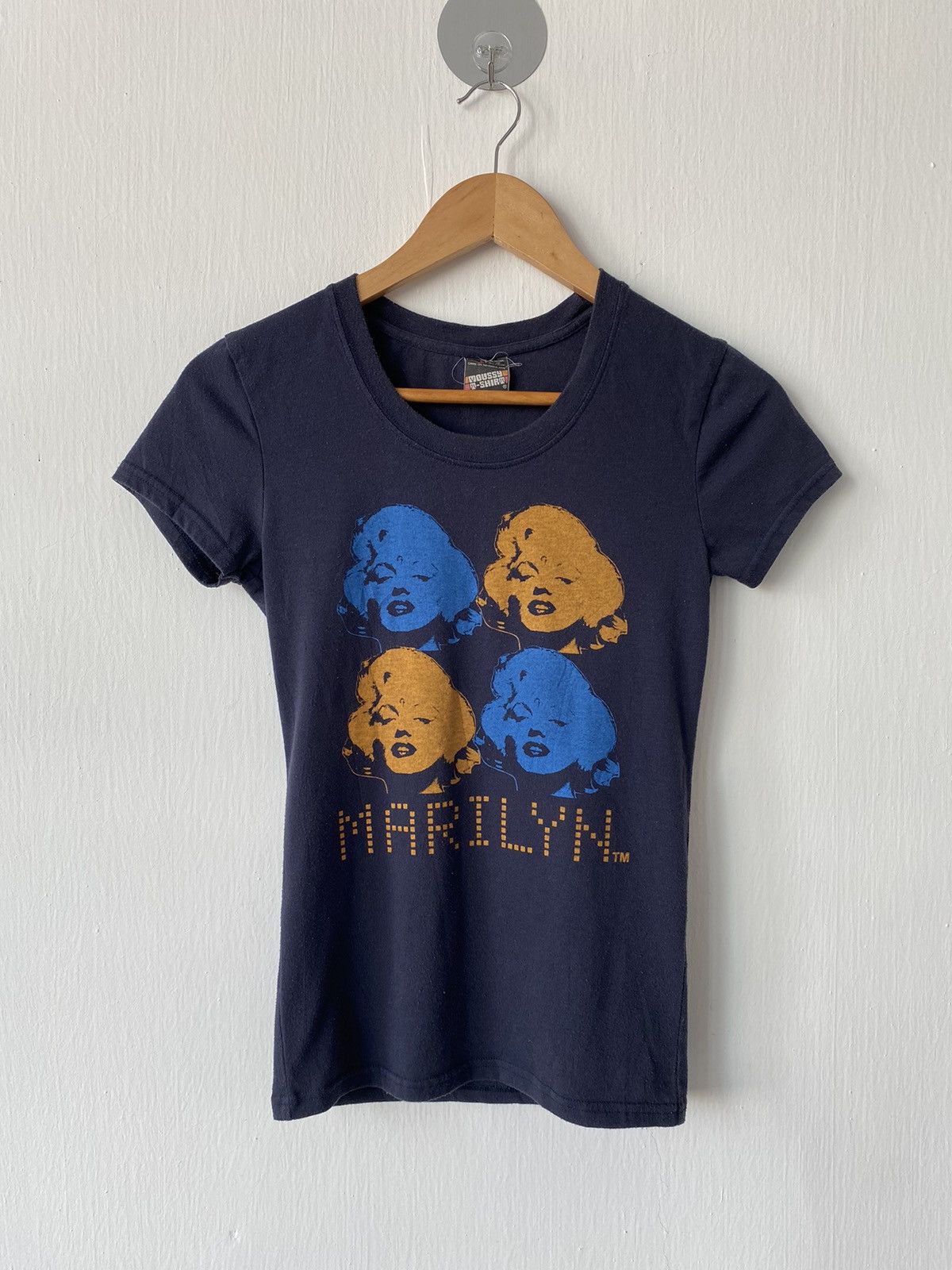 Band Tees × Japanese Brand × MOUSSY Marilyn Monroe T-shirt Size S / US 4 / IT 40 - 1 Thumbnail