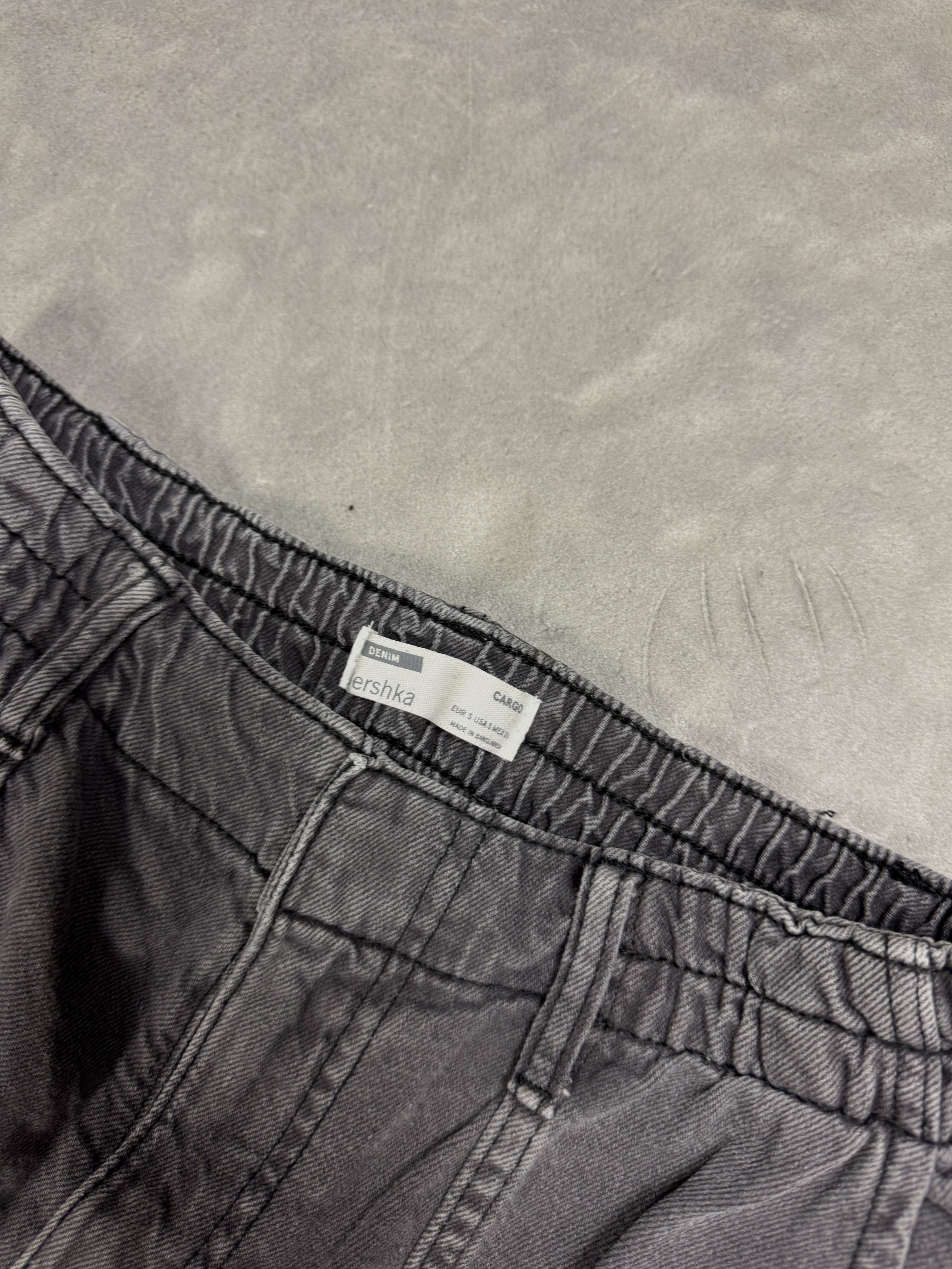 Bershka Bershka oversized distressed cargo denim jeans, retro Y2K Size 25" / US 0 / IT 36 - 7 Thumbnail