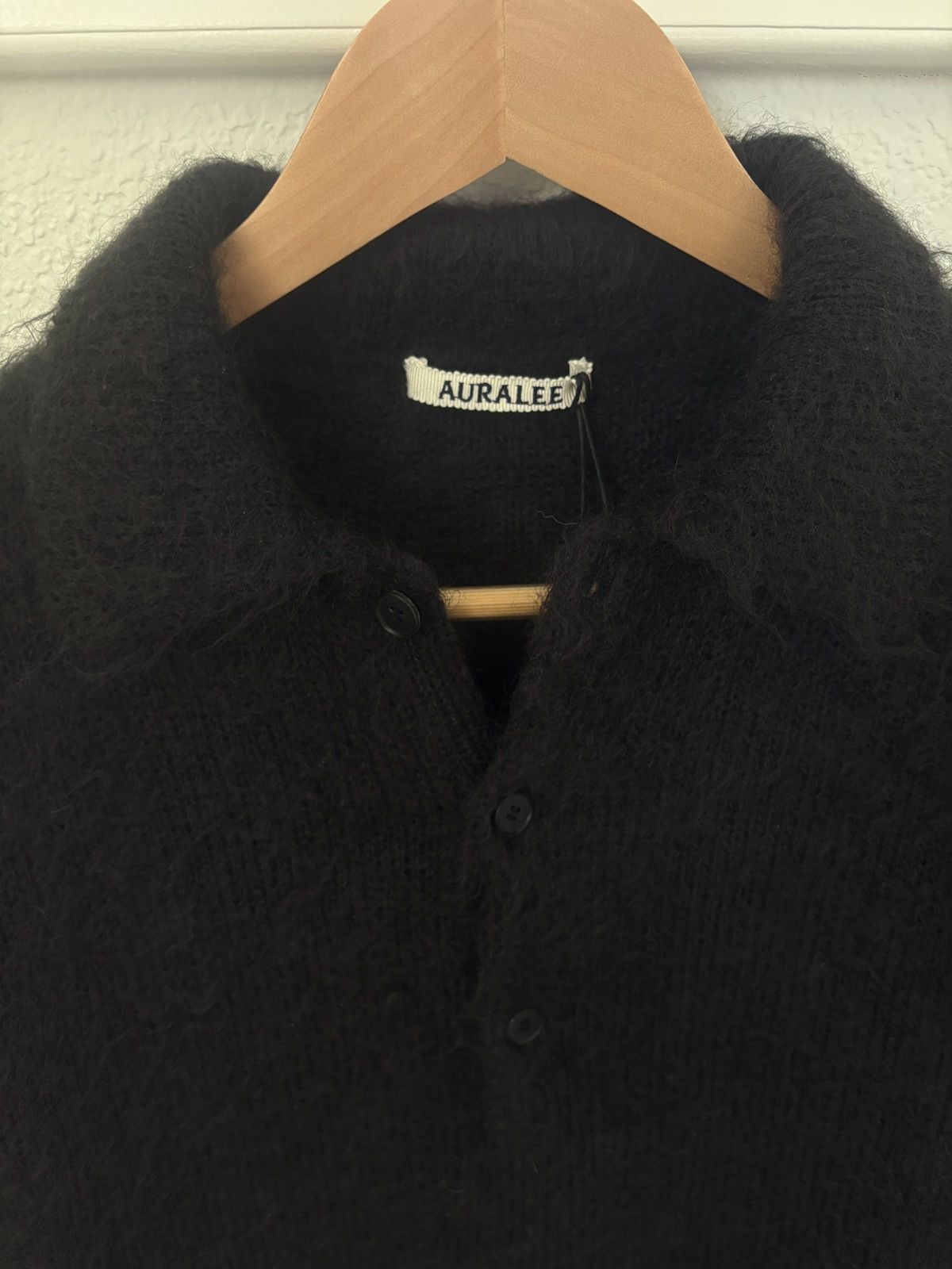 Auralee Auralee Kid Mohair Polo Knit Size US M / EU 48-50 / 2 - 2 Thumbnail