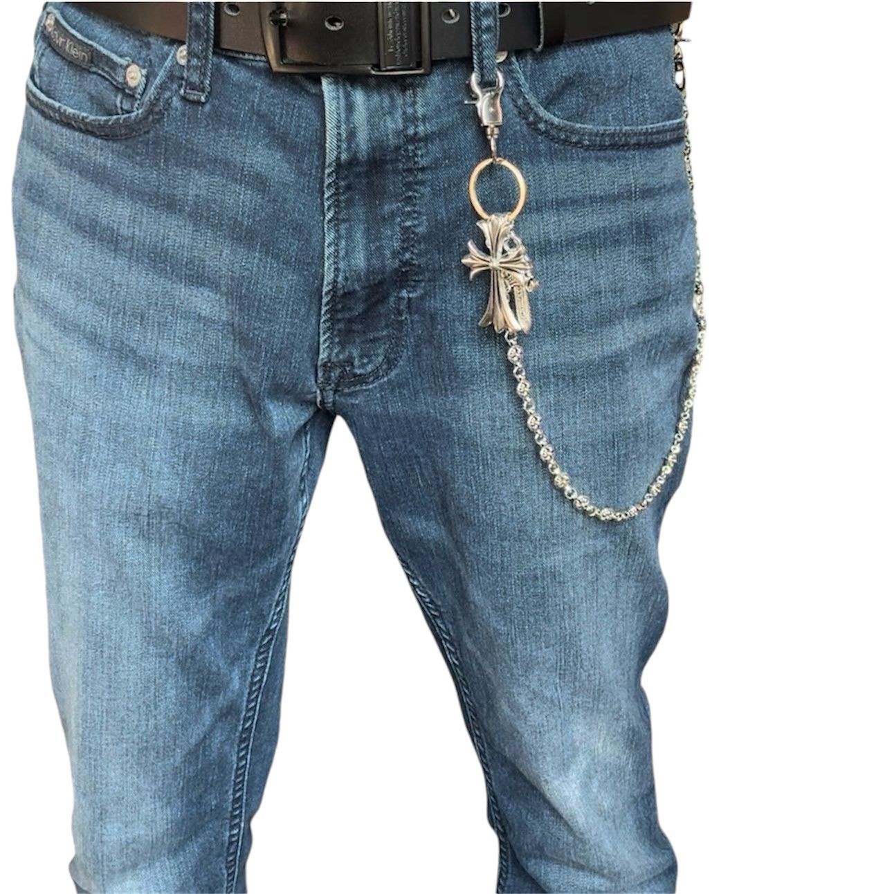 Other Cross Pants Chain for Men Women,Jeans Chain,Keys Chain Size ONE SIZE - 7 Thumbnail
