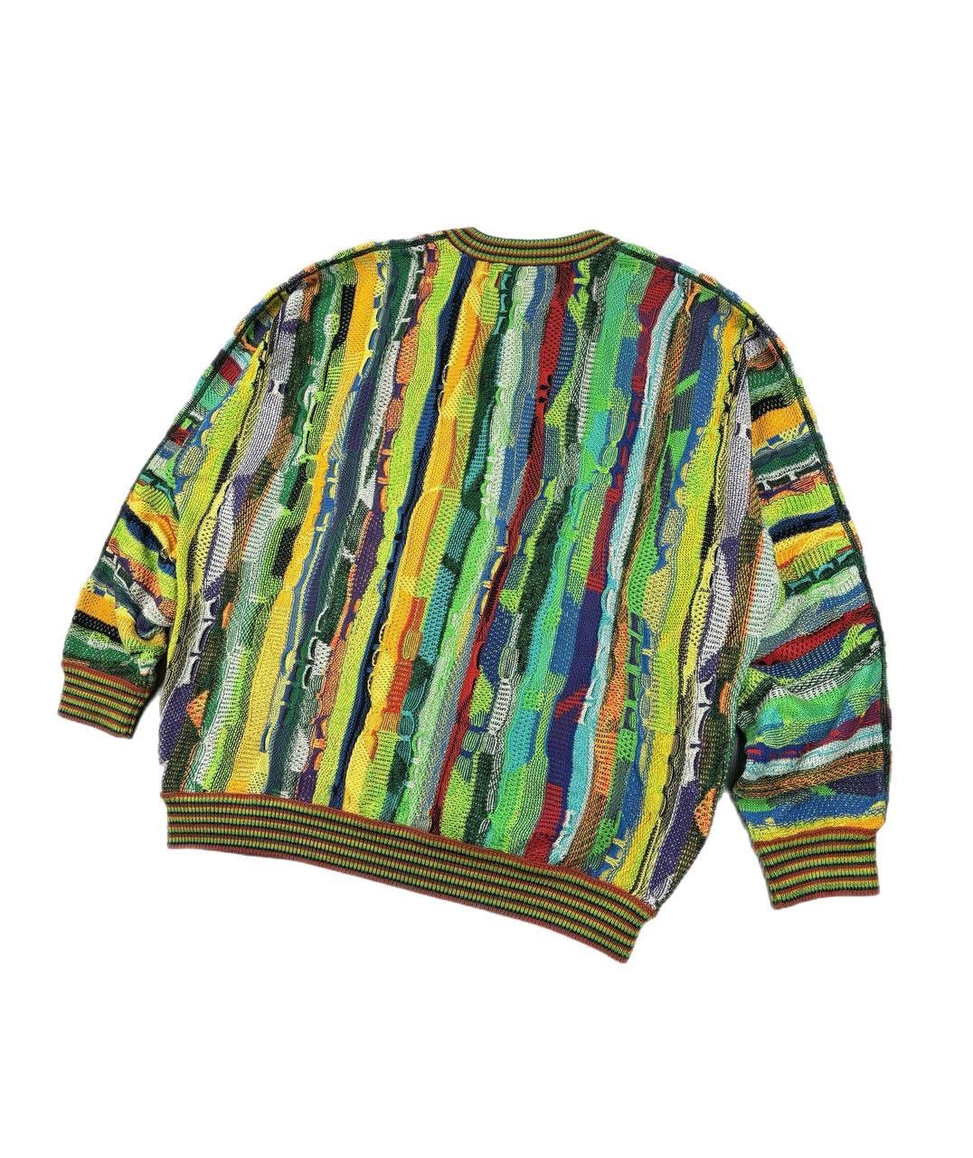 Carlo Colucci Carlo Colucci coogi style cable knit vintage hype sweater XL Size US XL / EU 56 / 4 - 4 Thumbnail