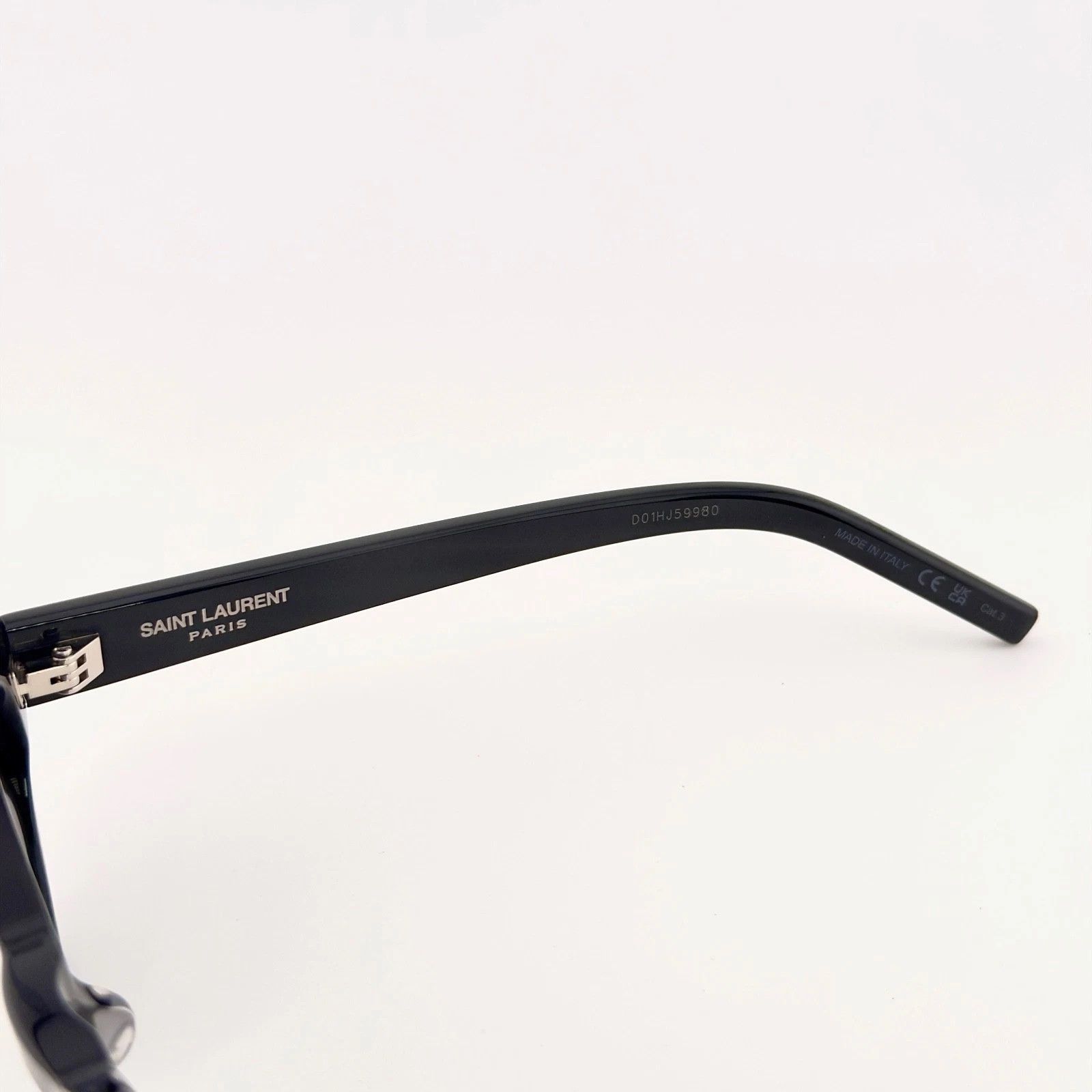 Saint Laurent Paris SAINT LAURENT SHADE SL 567 SL567 Black Narrow Slim 001 Size ONE SIZE - 7 Thumbnail