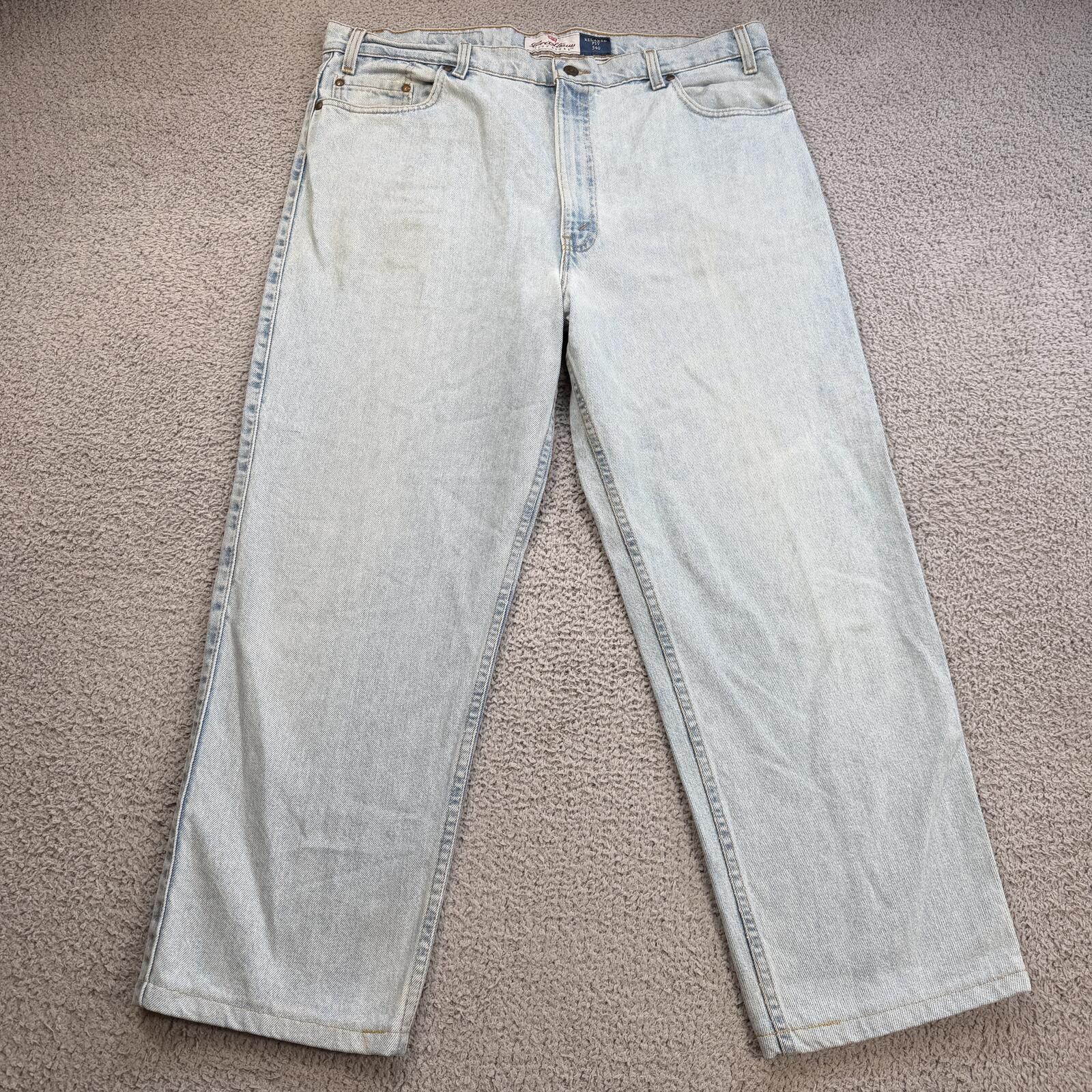 Levi's Levis 540 Jeans Mens 40x27 Relaxed Fit Light Wash Baggy Size US 40 / EU 56 - 1 Thumbnail
