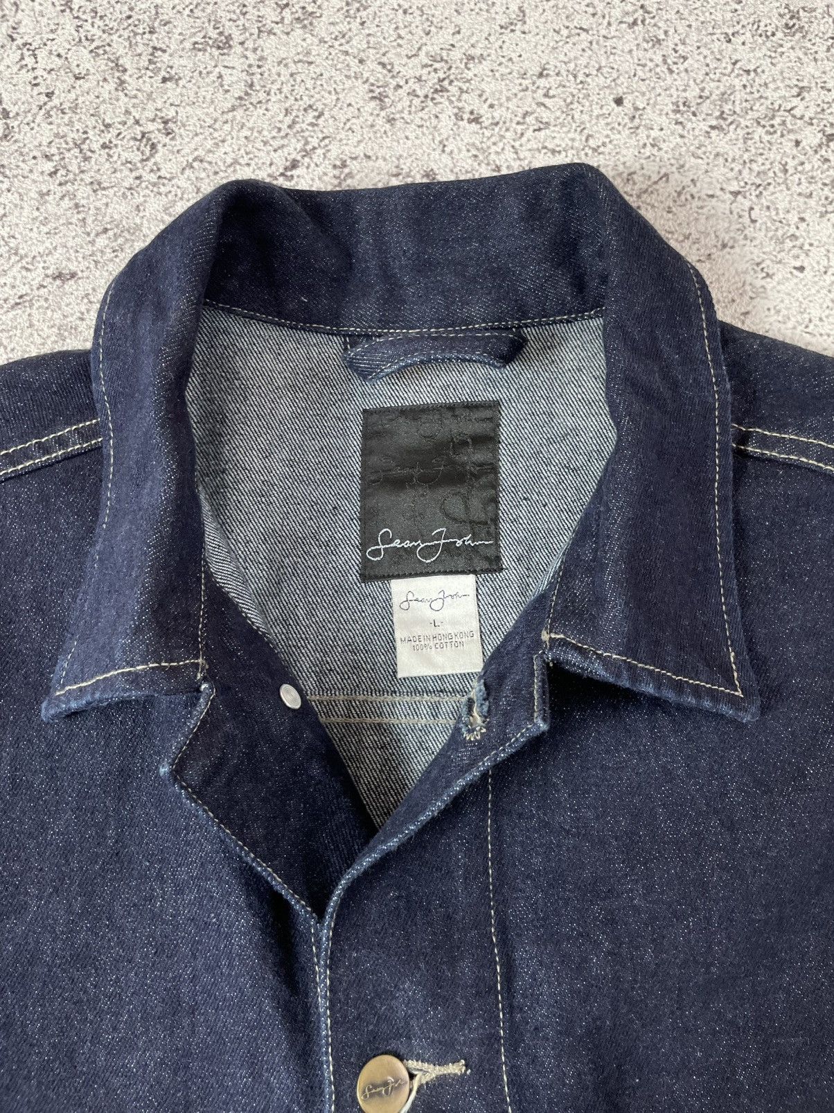 Rap Tees 2000s Sean John Hiphop DMX Rap Beautiful Jeans Jacket Denim Size US XL / EU 56 / 4 - 4 Thumbnail