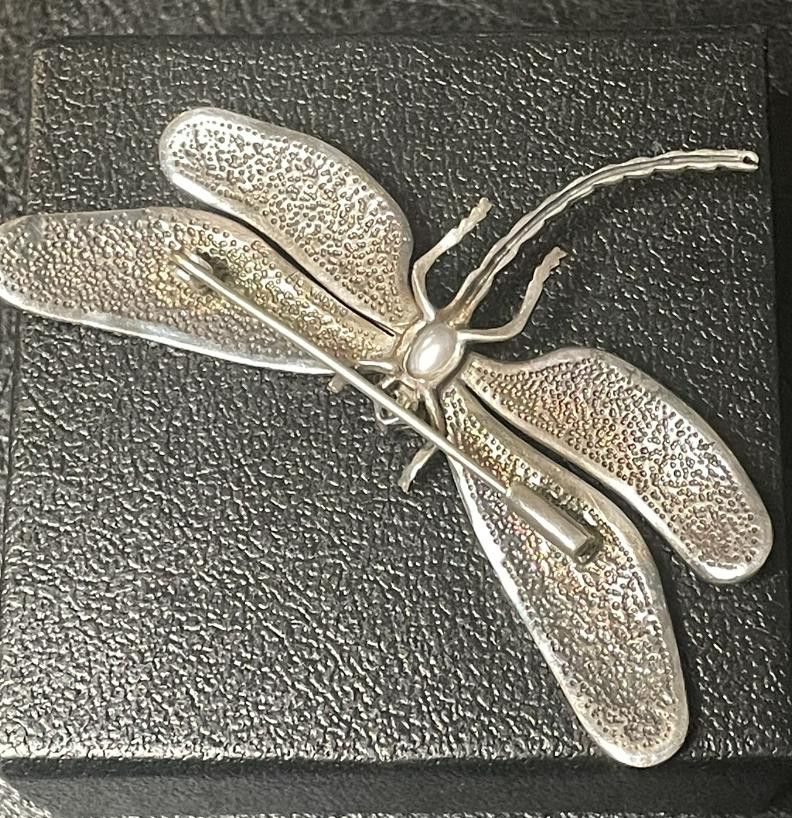 Designer DragonFly Pin .925 Size ONE SIZE - 2 Thumbnail