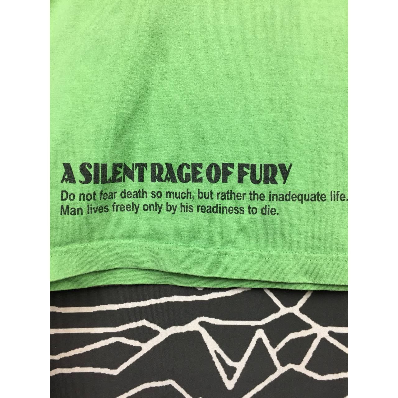 Japanese Brand × Vintage Peak'd Yellow Ted Company A Silent Rage of Fury Tee Size US M / EU 48-50 / 2 - 7 Thumbnail