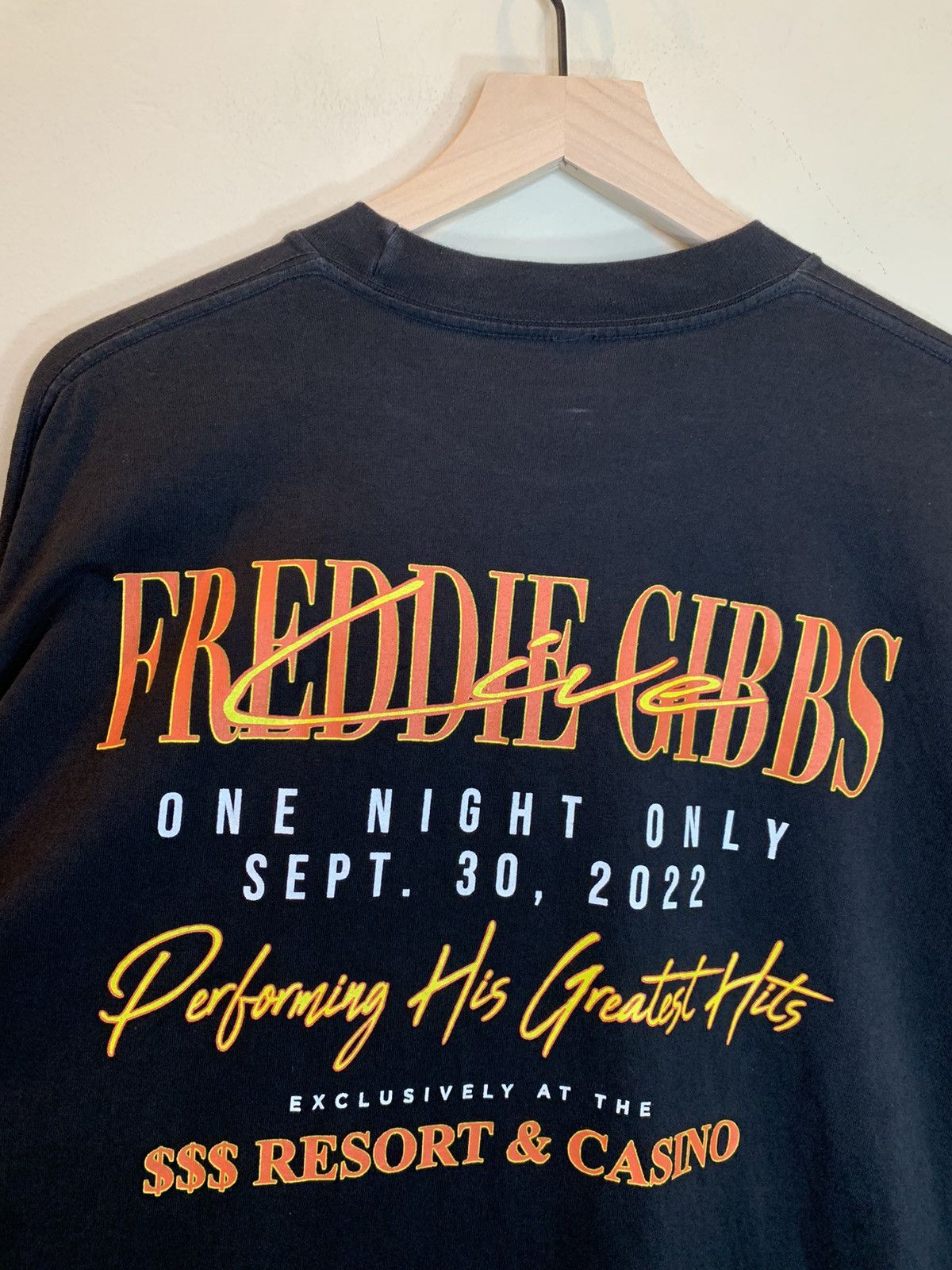 *RARE* Freddie Gibbs One Night Only Greatest Hits 2022 Shirt