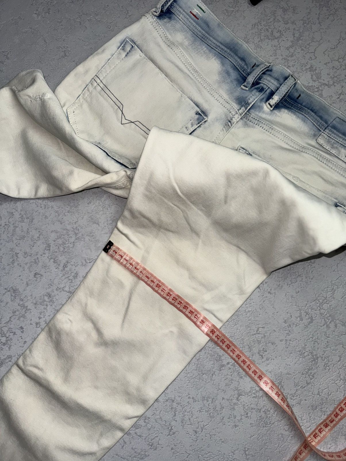 Diesel RARE Diesel Distressed Tepphar Slim Jeans Size US 31 - 22 Thumbnail