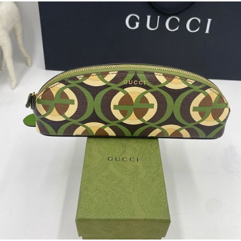 Gucci Unisex Gucci, leather case made in Italy Size ONE SIZE - 1 Thumbnail