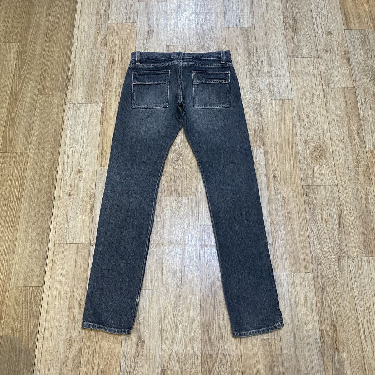 Hysteric Glamour 2000s B Blue Japan Style Slim Fit Denim Pants Size US 26 / EU 42 - 2 Thumbnail