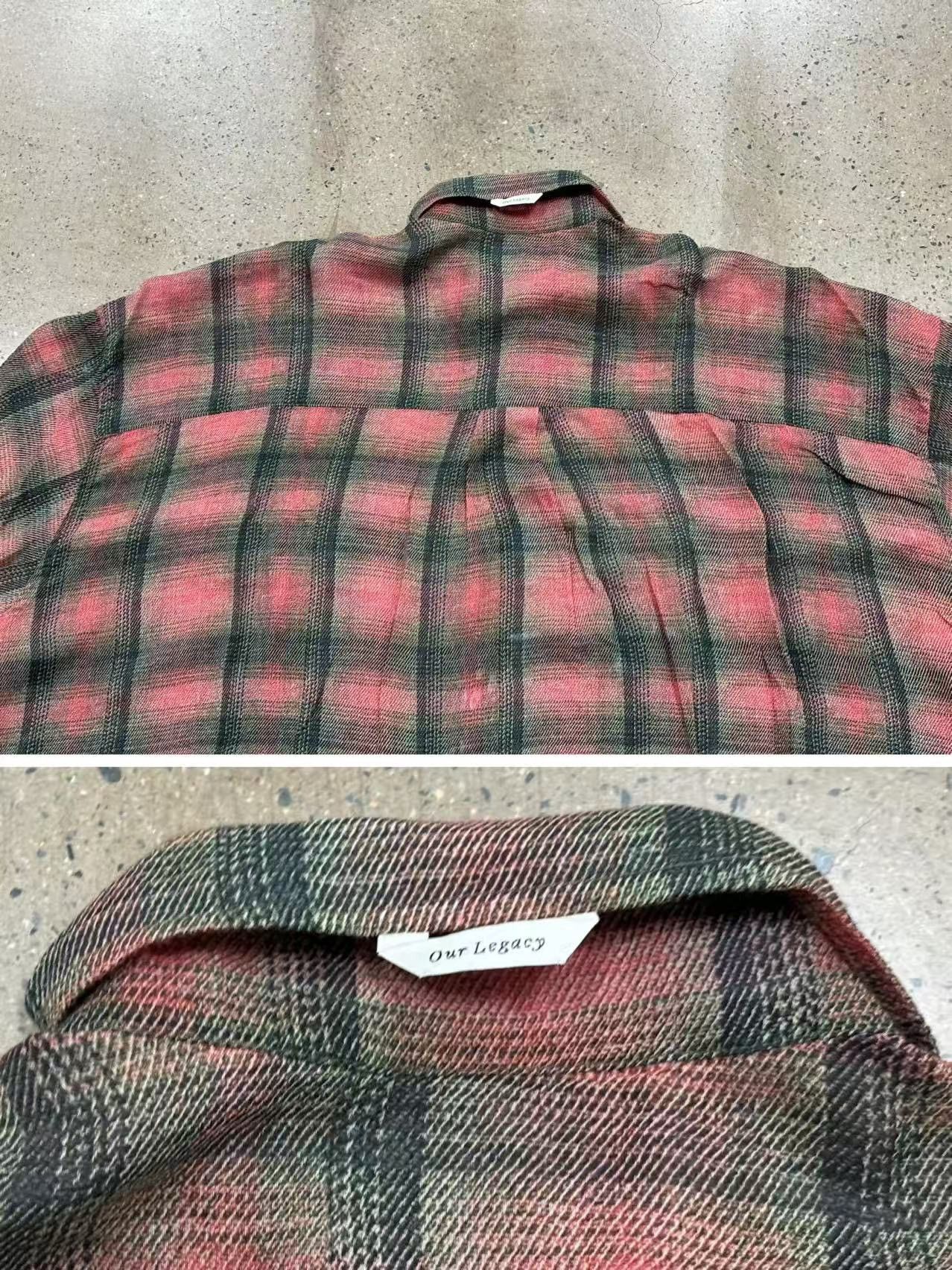 Our Legacy Our Legacy borrowed shirt DK jennie Size US L / EU 52-54 / 3 - 6 Thumbnail