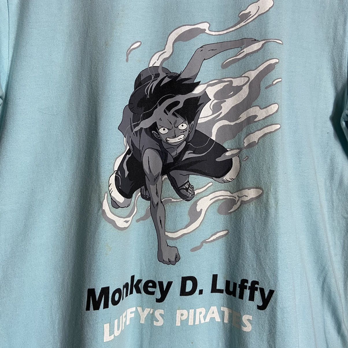 Anime × Vintage Vintage Monkey D Luffy One Piece Anime Tee Size US M / EU 48-50 / 2 - 3 Thumbnail