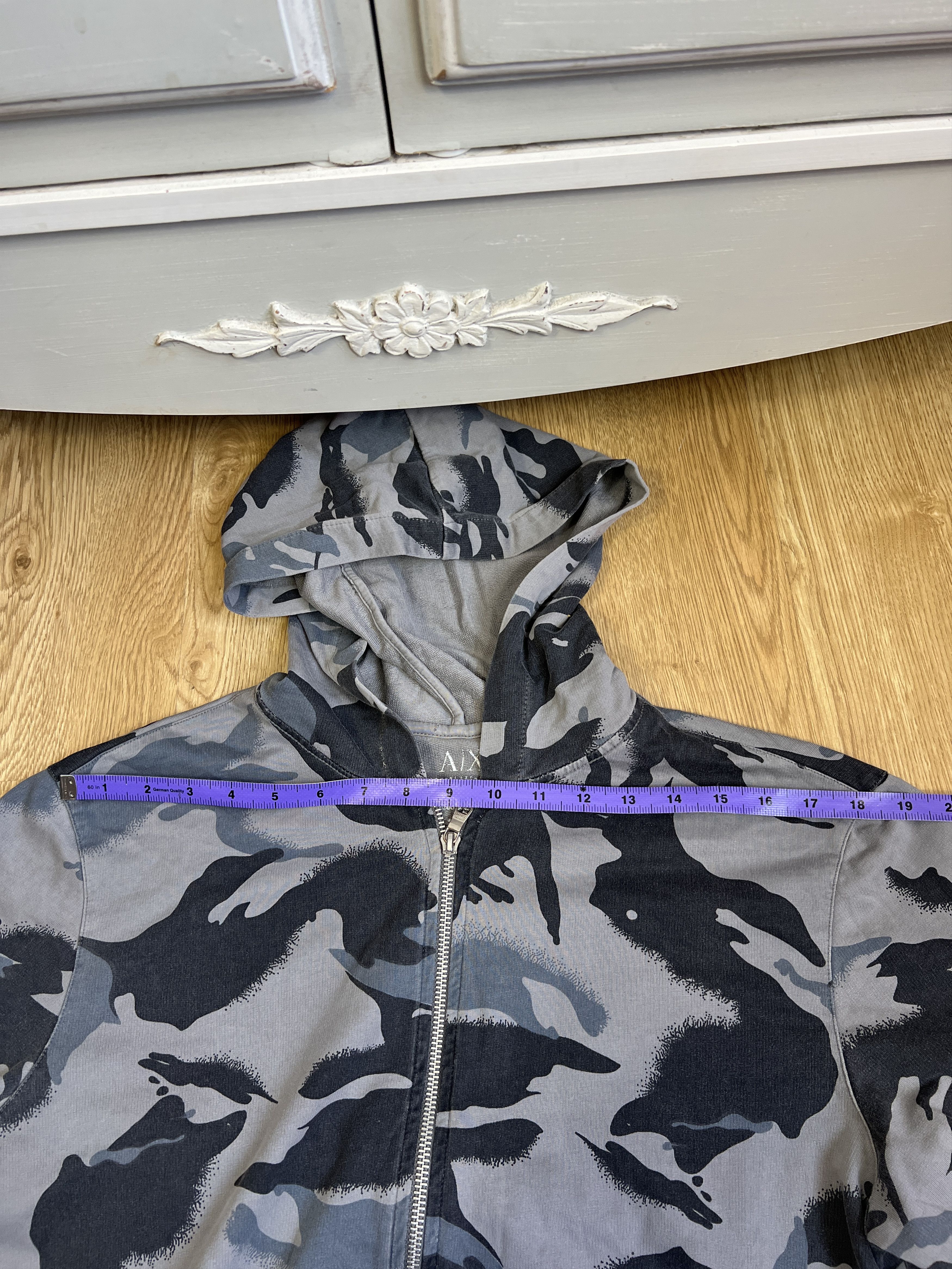 Armani Exchange ARMANI EXCHANGE HOODIE CAMO SIZE M Size US M / EU 48-50 / 2 - 7 Thumbnail