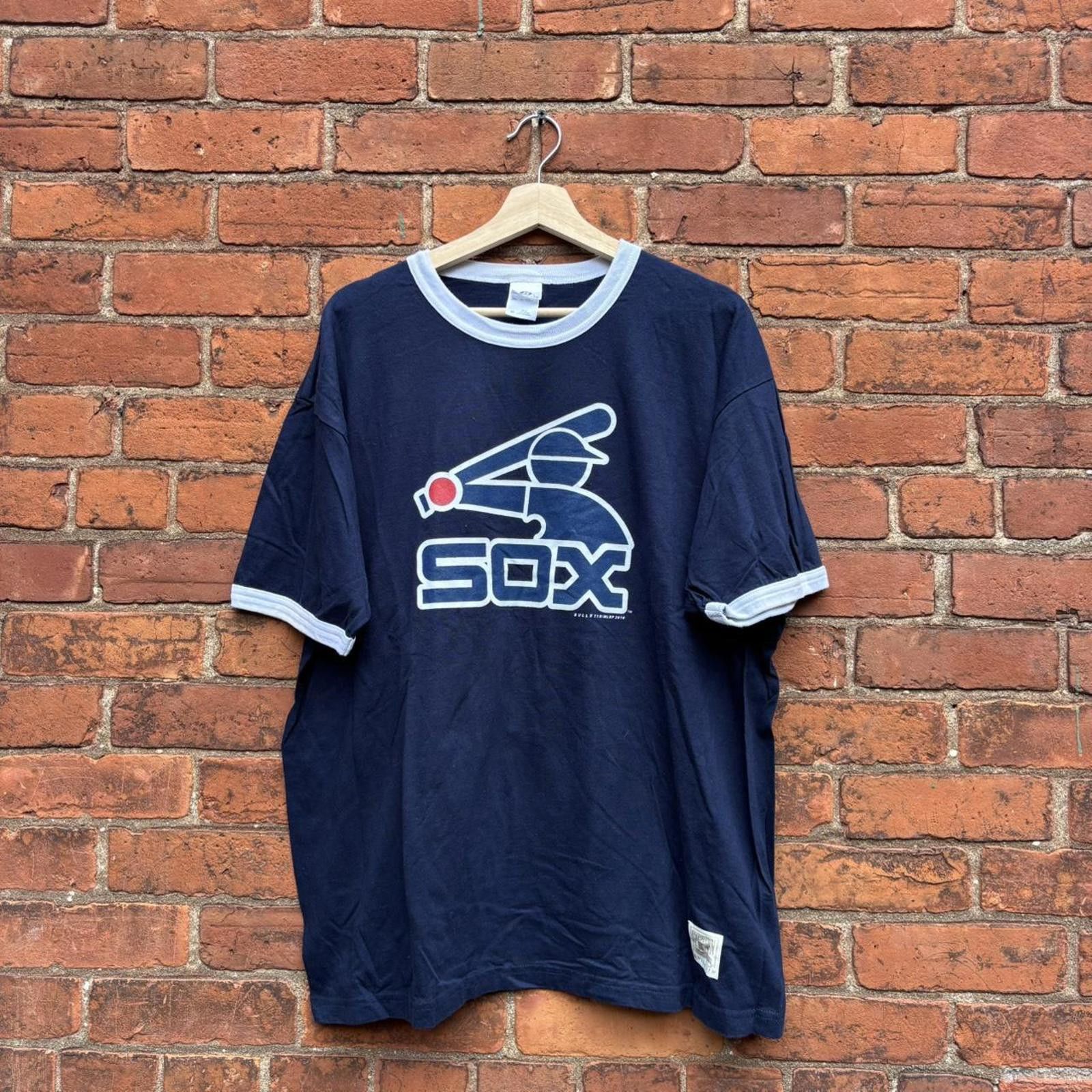 Other vintage chicago white Sox ringer t shirt XL 2010 Size US XL / EU 56 / 4 - 1 Thumbnail