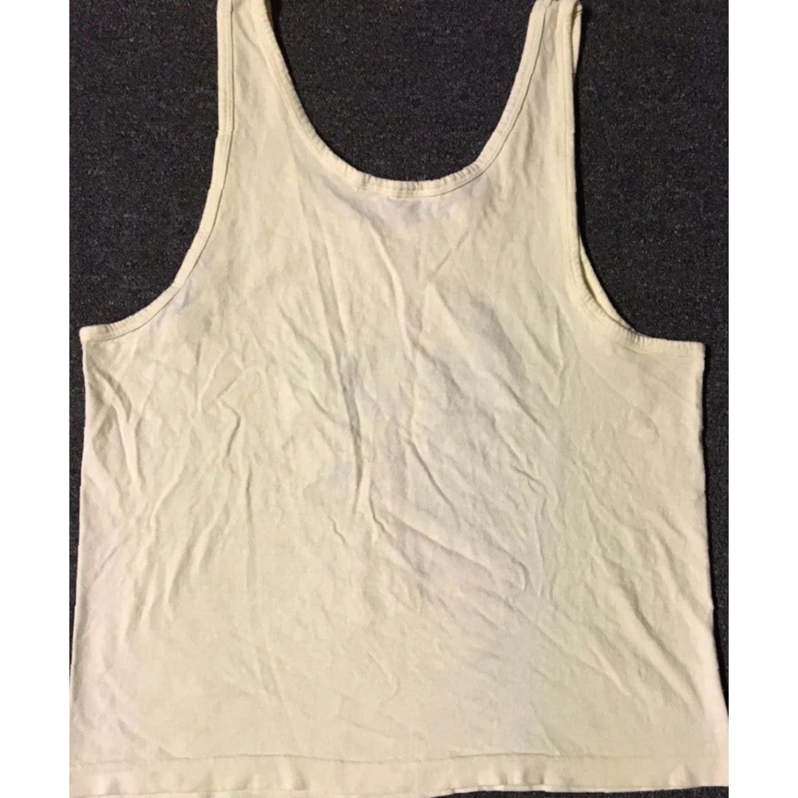 Vintage VINTAGE 80s Pipeline Pizzazz Faded Surf Tank Top Yellow Small Men T-Shirt Sleeveless Grunge Beach Skate Hawaii USA Ocean Pacific TC 90s Size US S / EU 44-46 / 1 - 6 Thumbnail