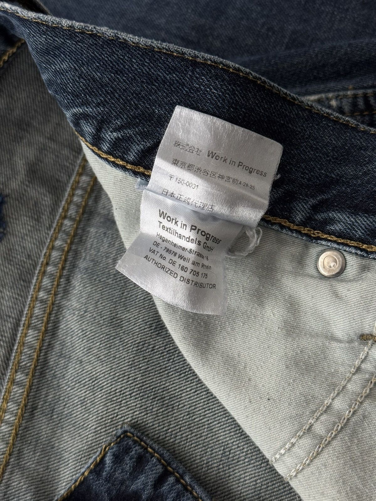 Carhartt × Carhartt Wip × Vintage Vintage Carhartt WIP Skate Destroyed Jeans Pants Size US 32 / EU 48 - 7 Thumbnail