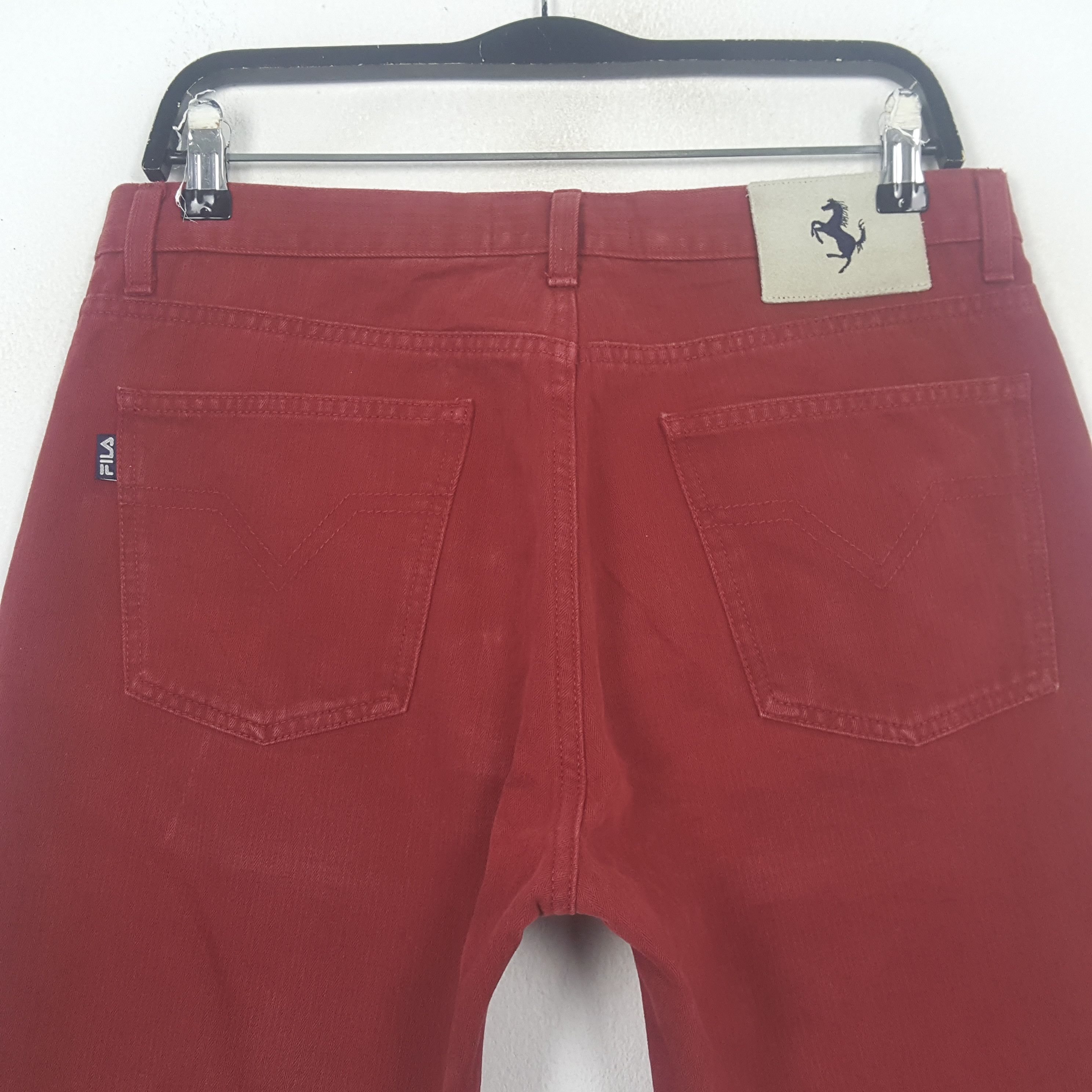 Fila Fila X Ferrari Trousers Pants C297N8 Size US 32 / EU 48 - 5 Thumbnail