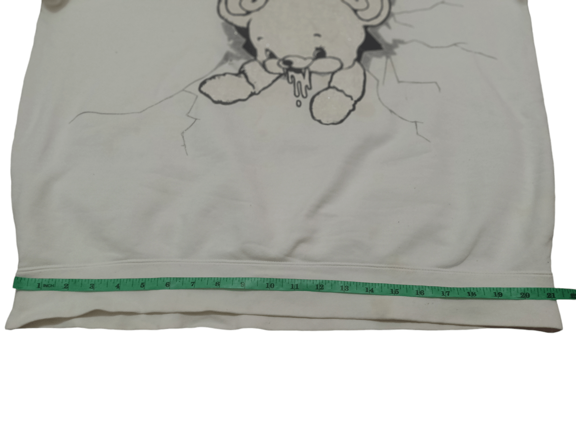 Yaponskii 1990s cyberpunk Yaponski bear Distressed Sweatshirt Size US XXL / EU 58 / 5 - 19 Thumbnail
