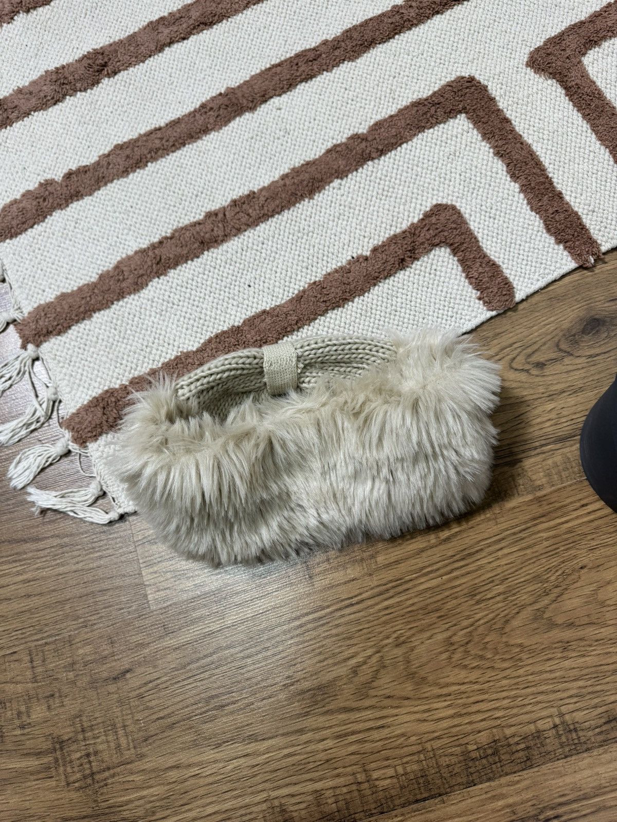 Vintage CUTE Y2K FLUFFY FUR MOHAIR VOLUME HEADBAND Size ONE SIZE - 4 Thumbnail