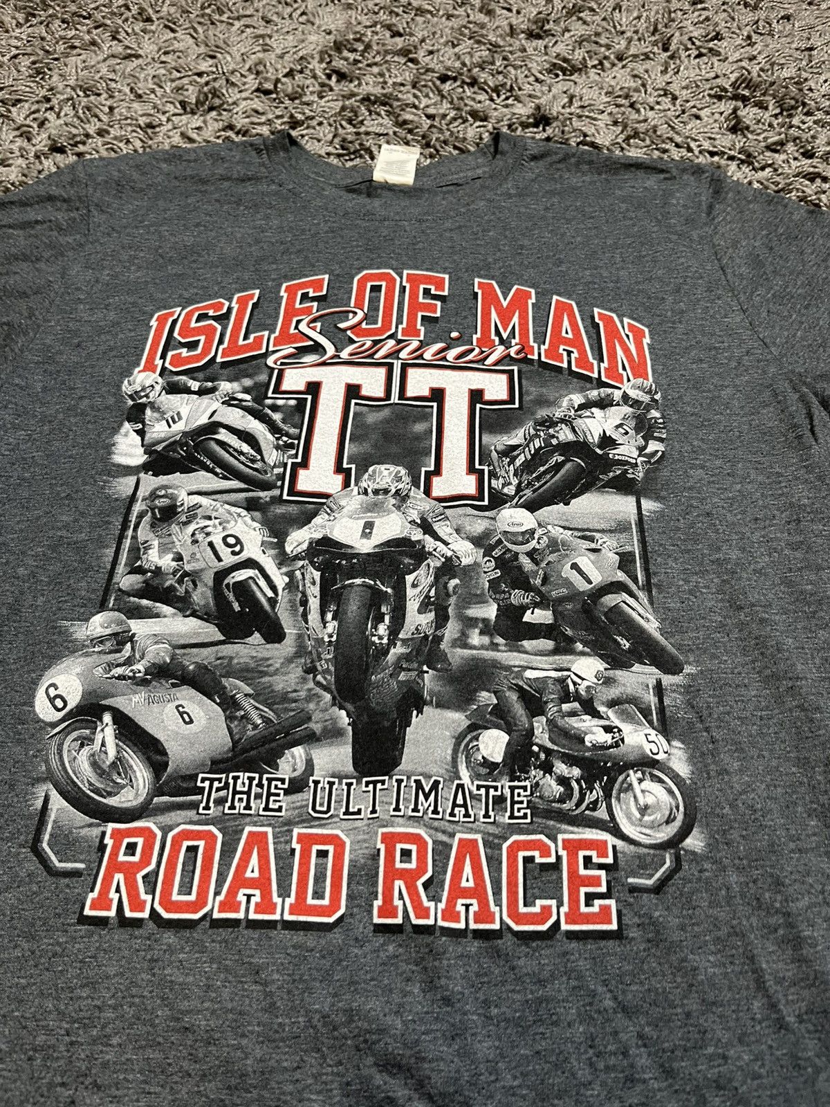 Other TT ISLE OF MAN RACING MOTO COTTON PROMO T-SHIRT Size US L / EU 52-54 / 3 - 2 Thumbnail