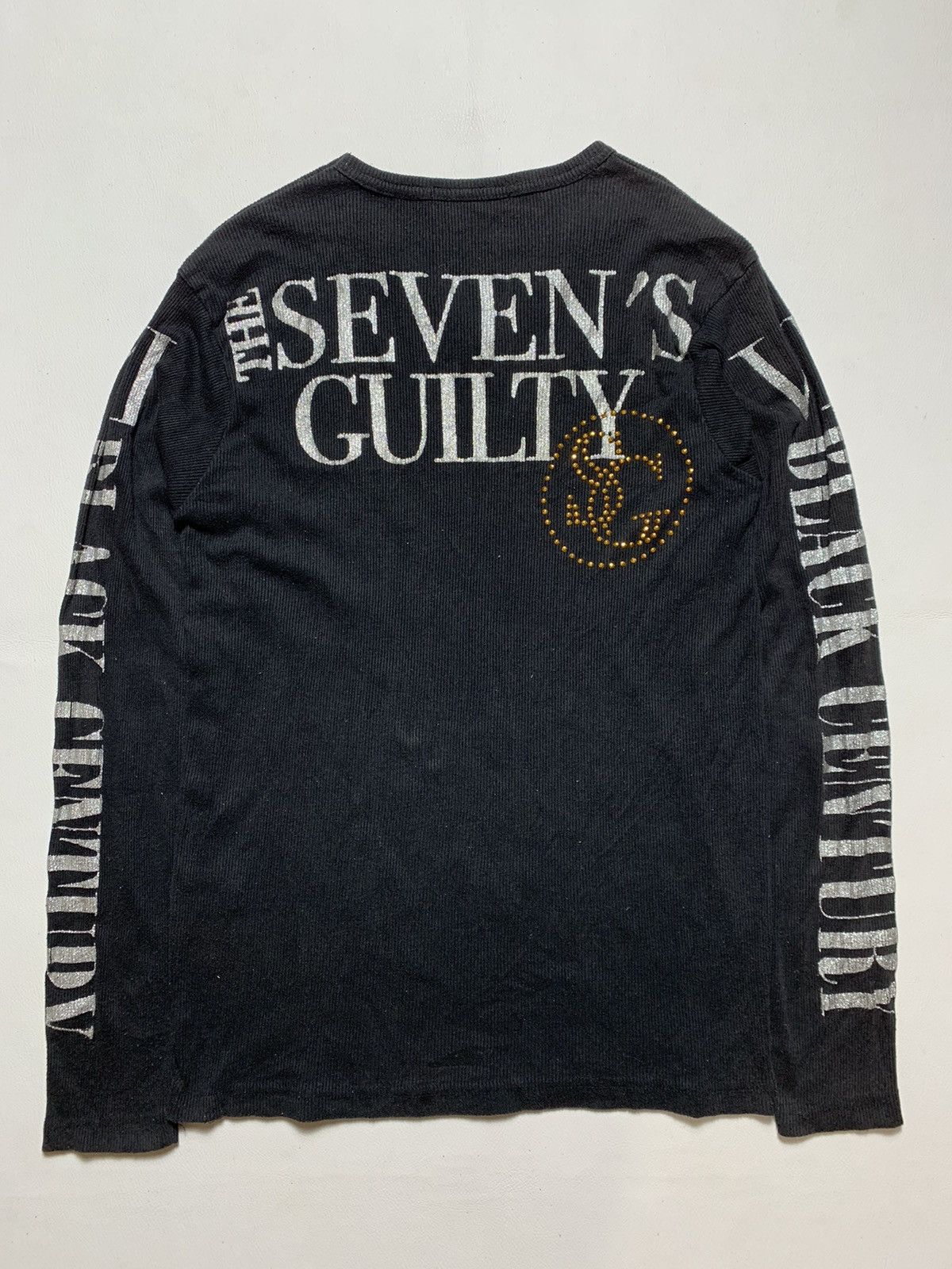 Beauty Beast × If Six Was Nine × Vintage Undefined Japan Primal Point Poem Longsleeve Tees Size US L / EU 52-54 / 3 - 2 Thumbnail