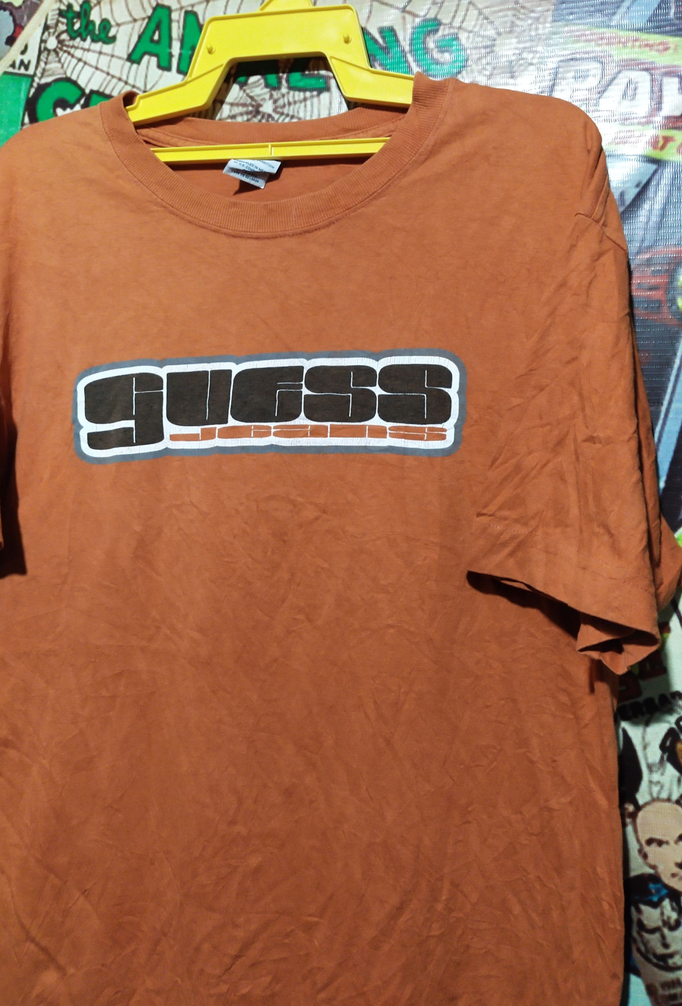 Guess BRAND X GUESS JEANS TEE Size US L / EU 52-54 / 3 - 1 Thumbnail