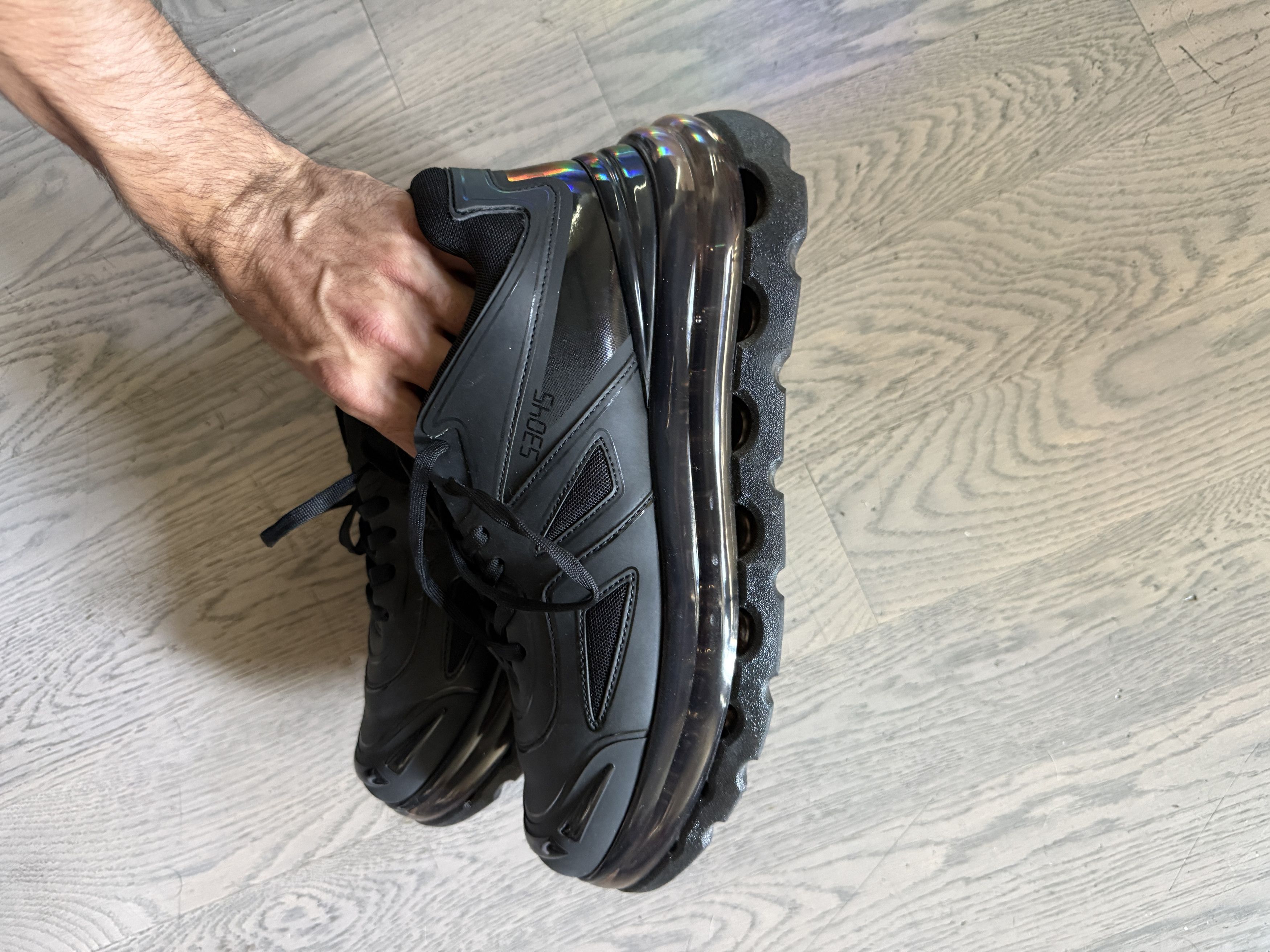 Other shoes53045 comfy black sneakers Size US 11 / EU 44 - 8 Thumbnail