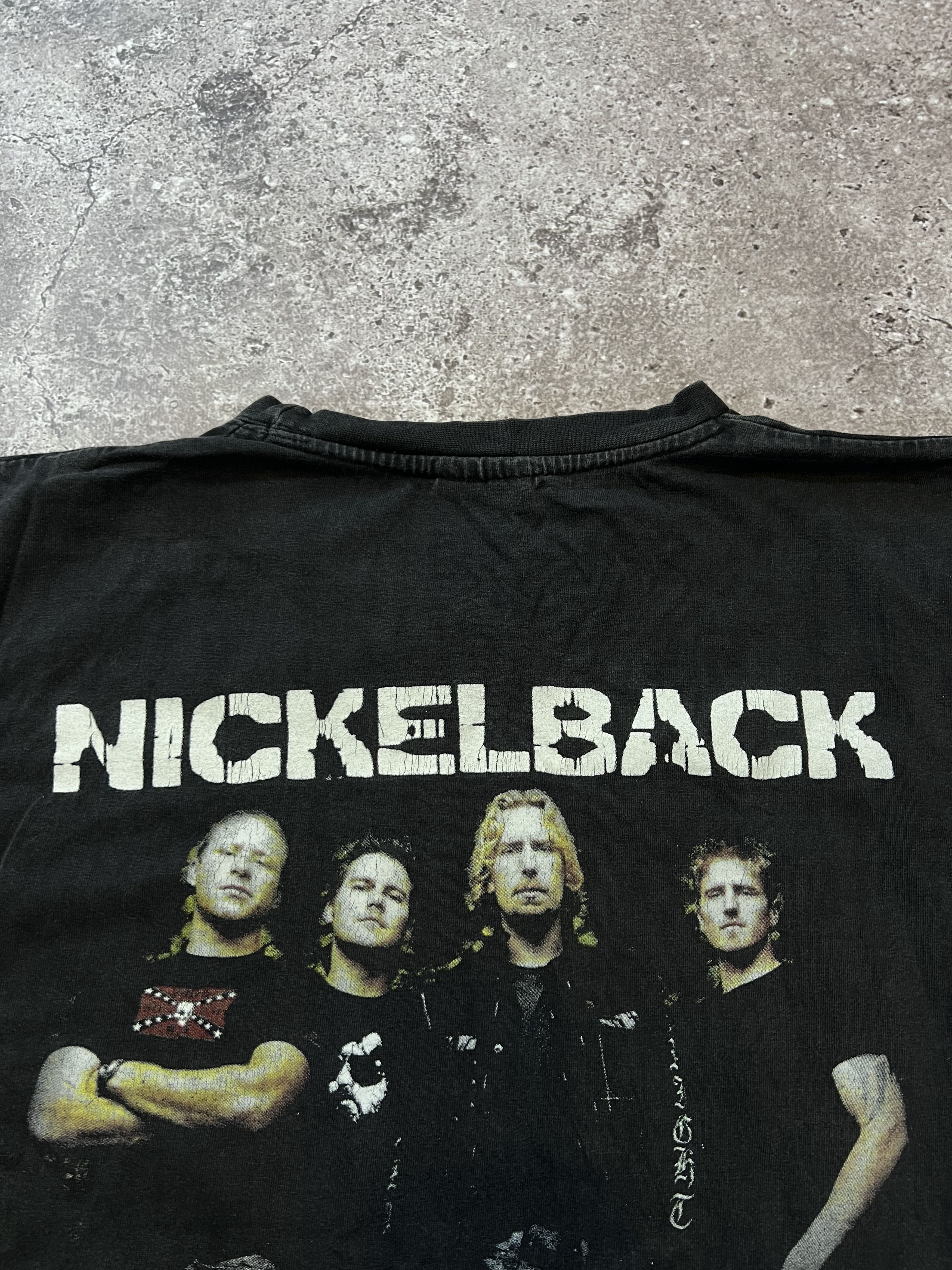 Band Tees Vintage 90s Nickelback band tee big logo streetwear size S Size US S / EU 44-46 / 1 - 5 Thumbnail